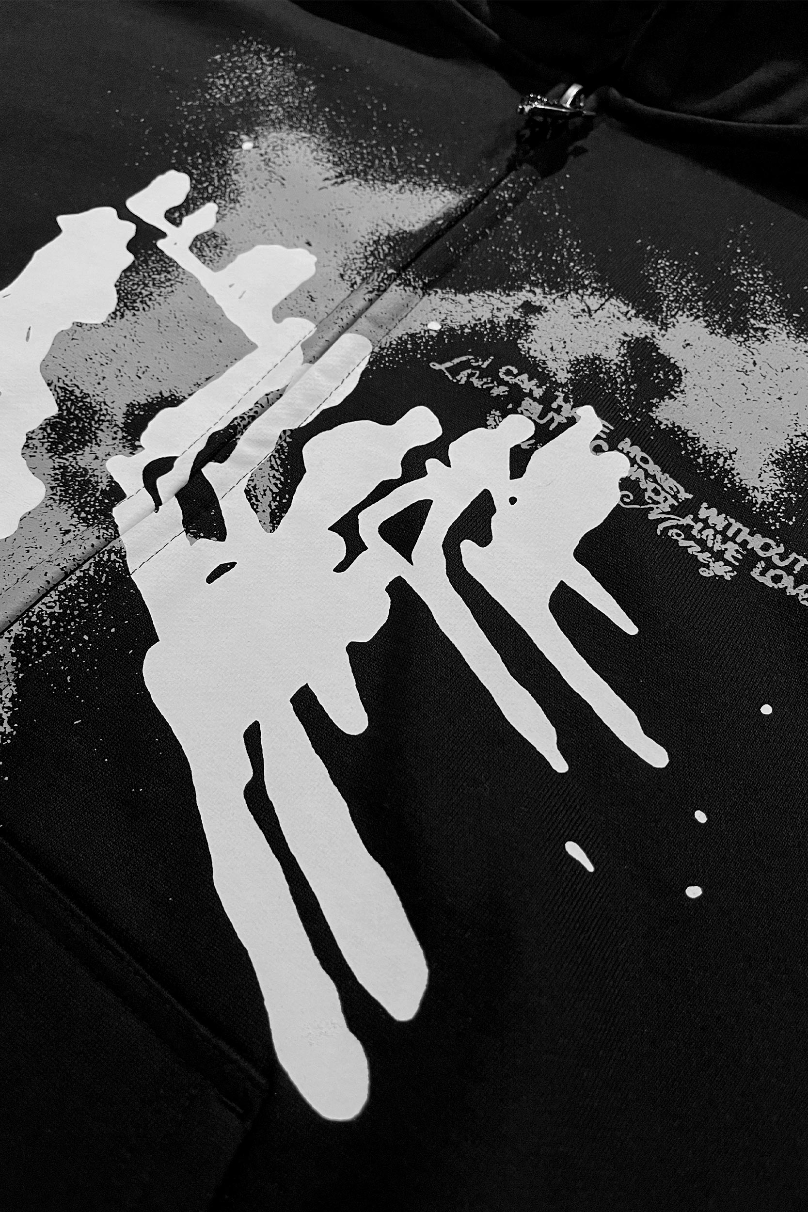 TRANSCENDENTAL ZIP ALL BLACK