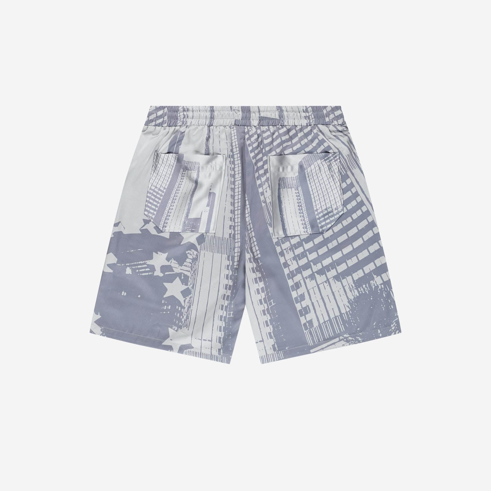 SATIN SHORTS WHITE