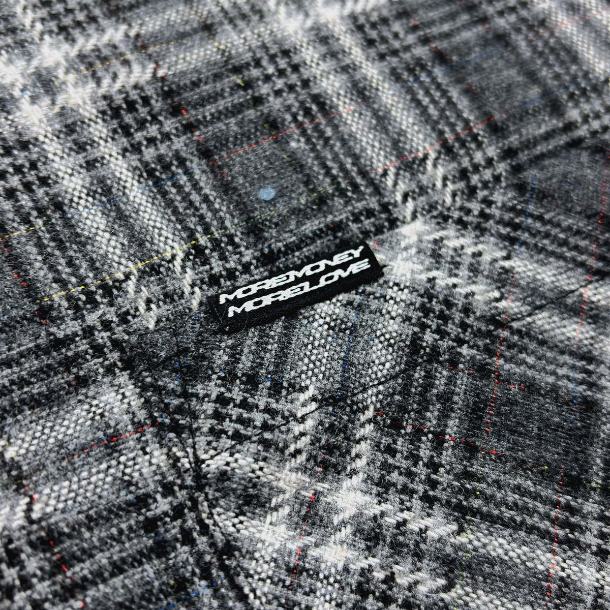 SCRIPT FLANNEL DARK GREY