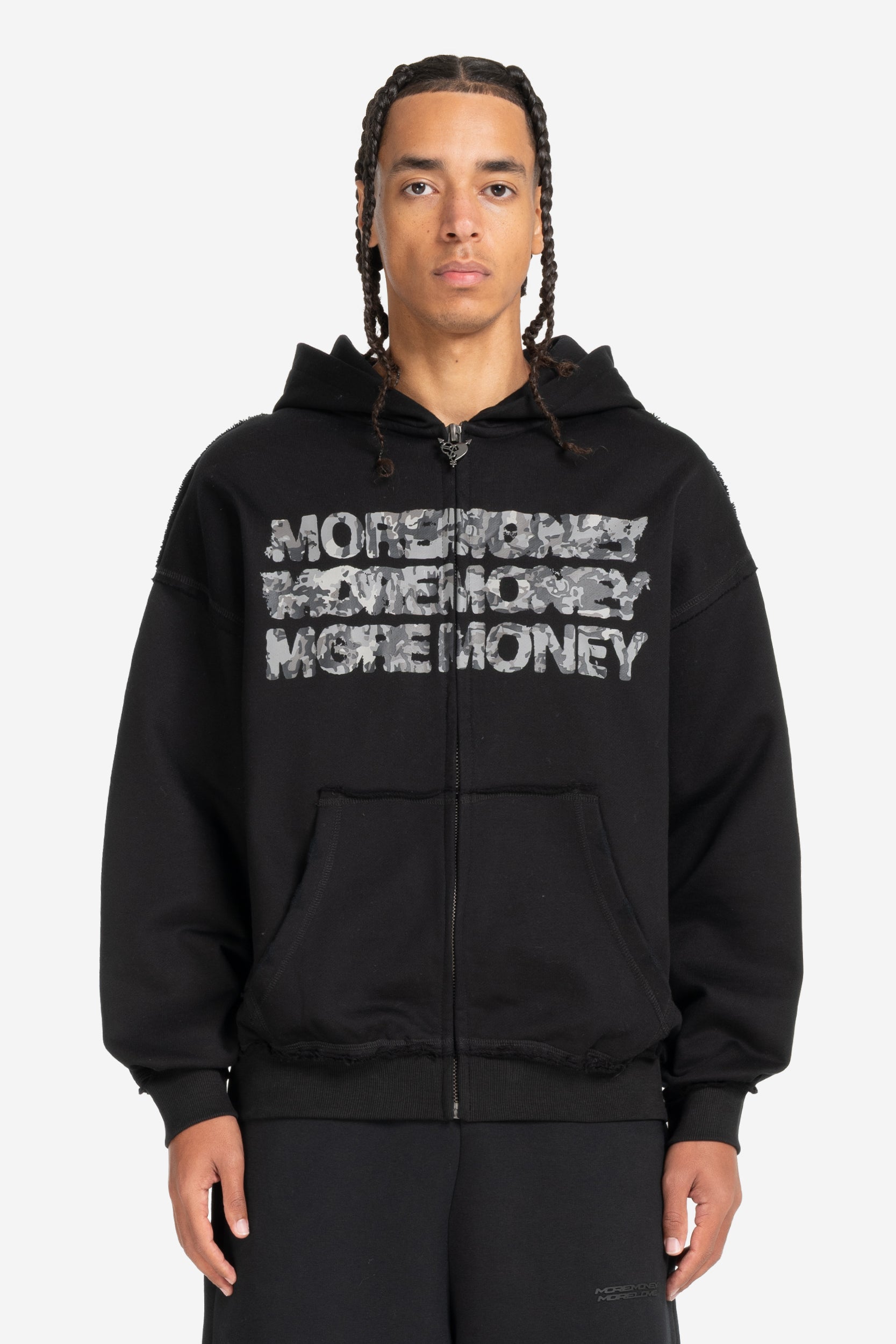 MONEY CALLING FLATLOCK ZIP BLACK