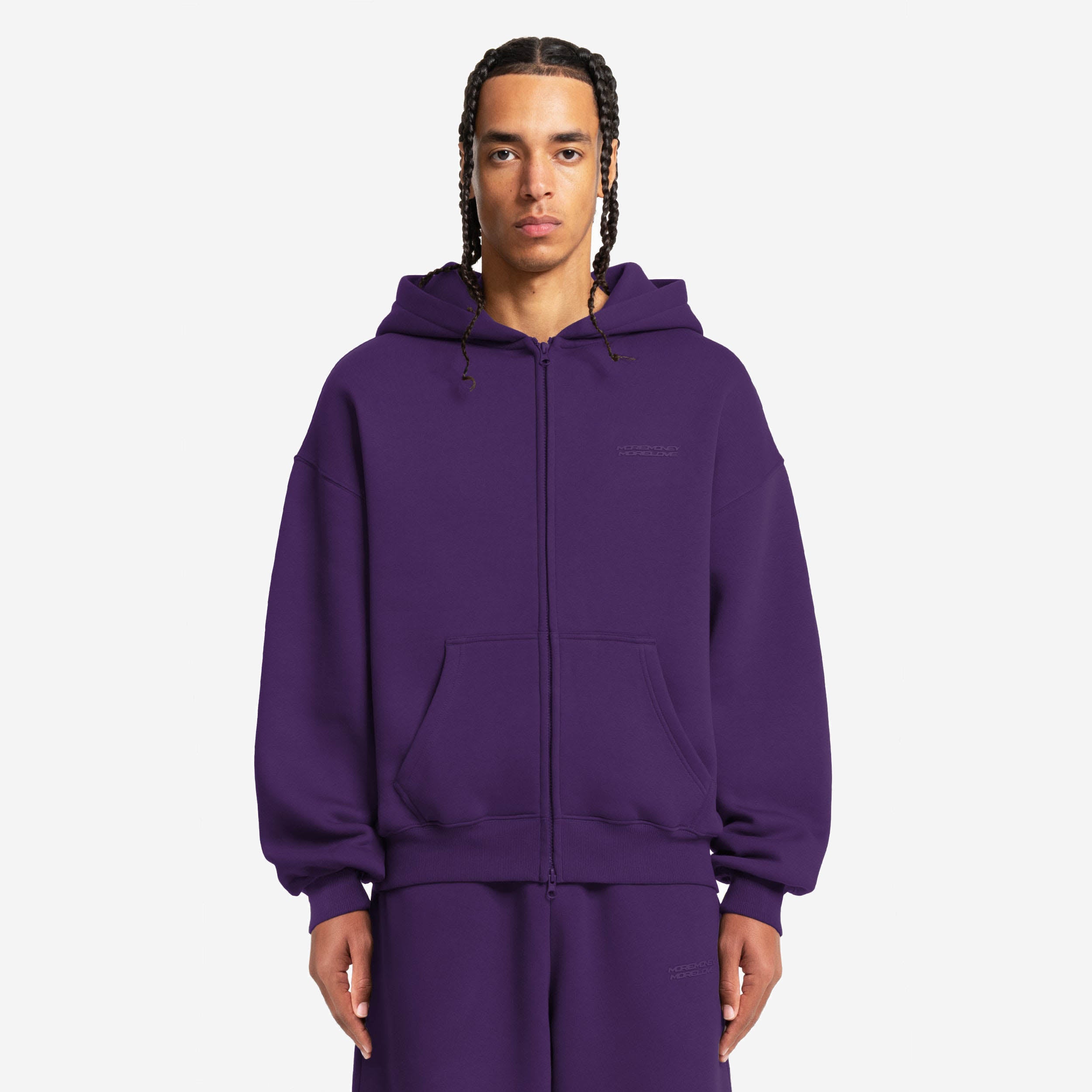CLOUDS ZIP PURPLE