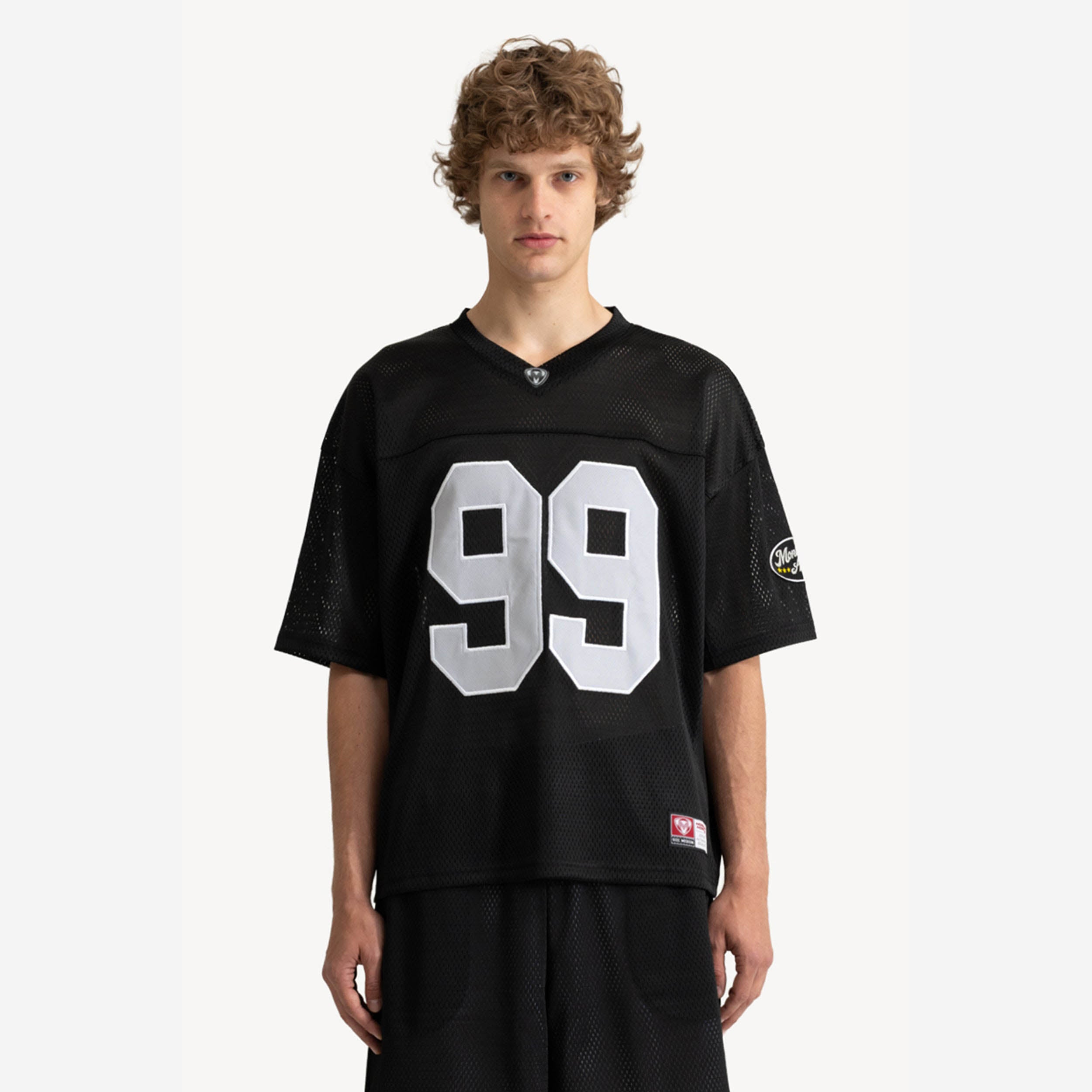TOUCHDOWN MESH JERSEY BLACK + REVERSIBLE TOUCHDOWN MESH SHORTS