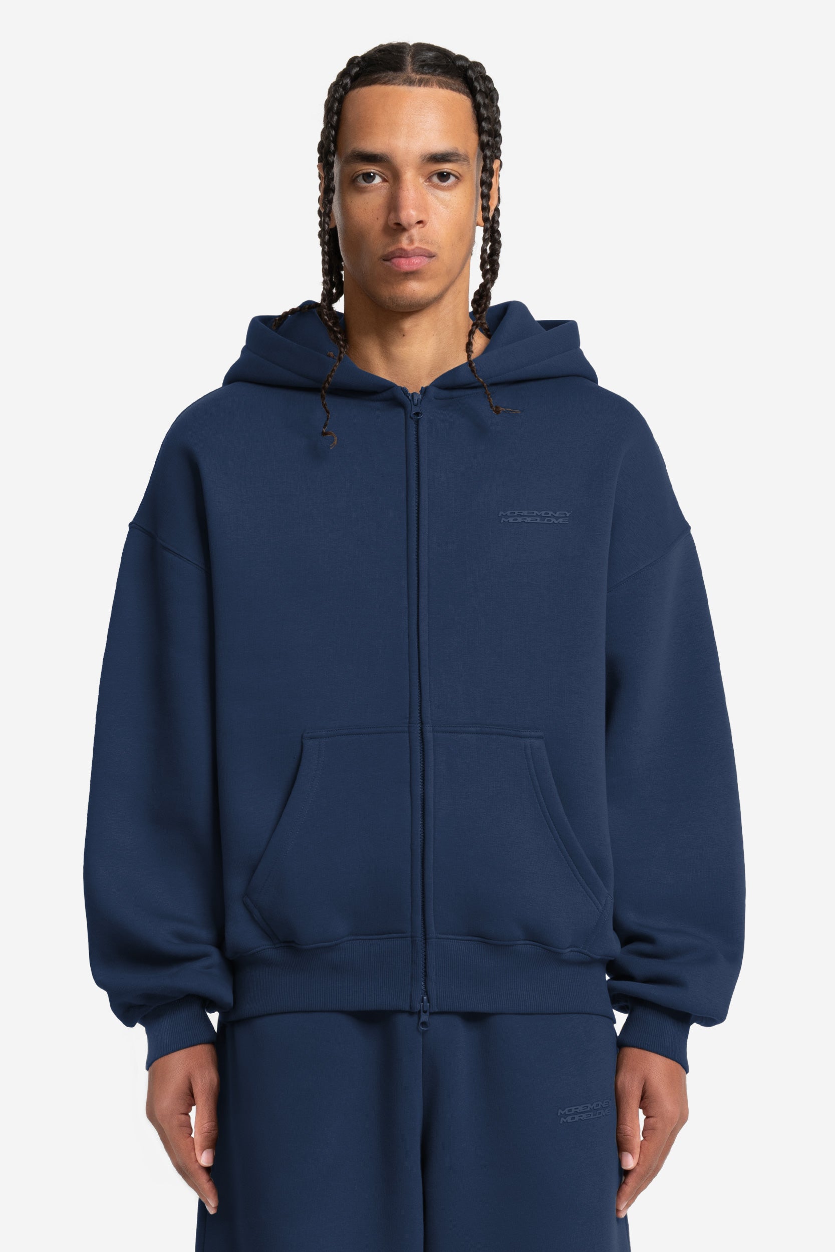 CLOUDS ZIP NAVY