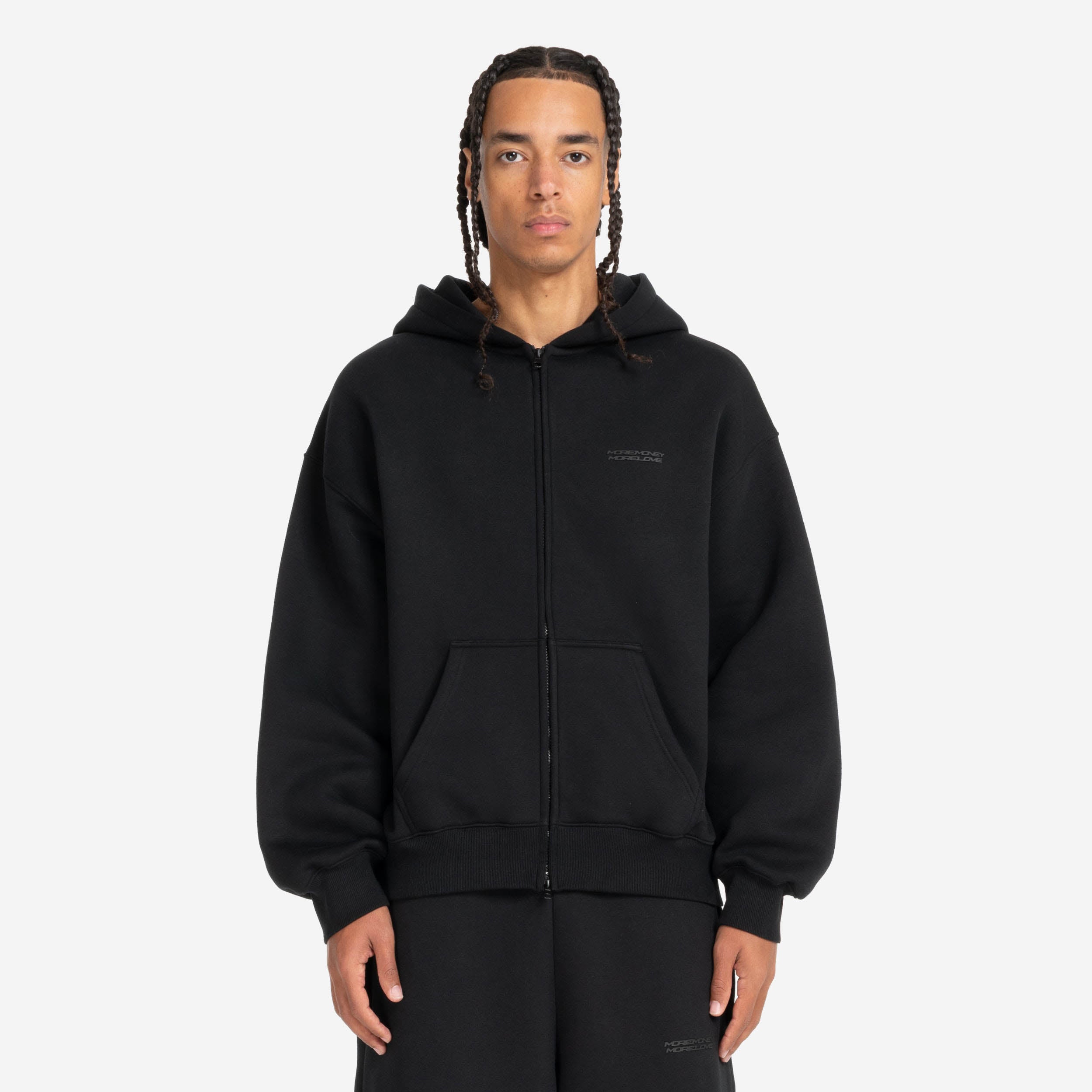 CLOUDS ZIP BLACK