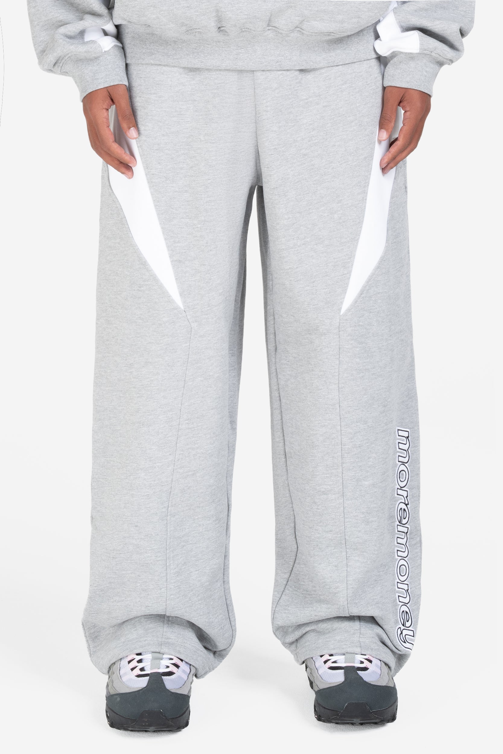 PANEL JOGGER GREY MELANGE