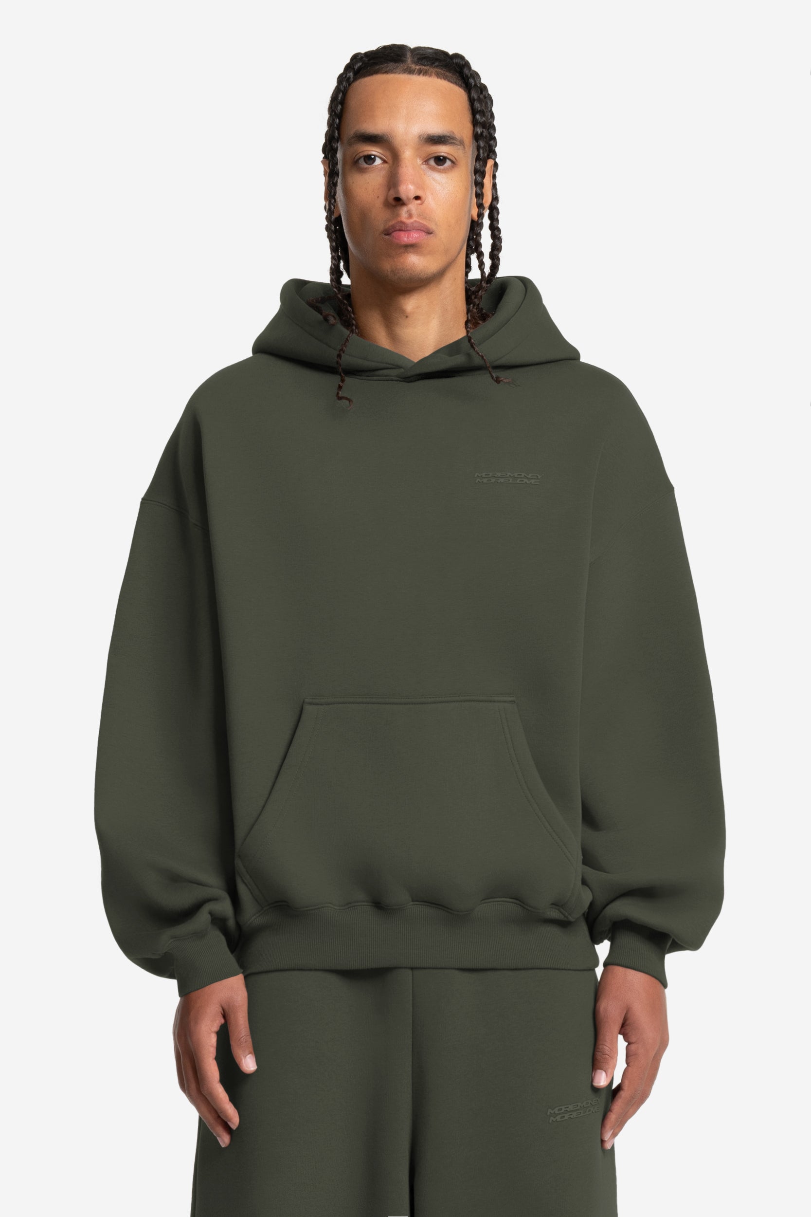 CLOUDS HOODIE OLIVE