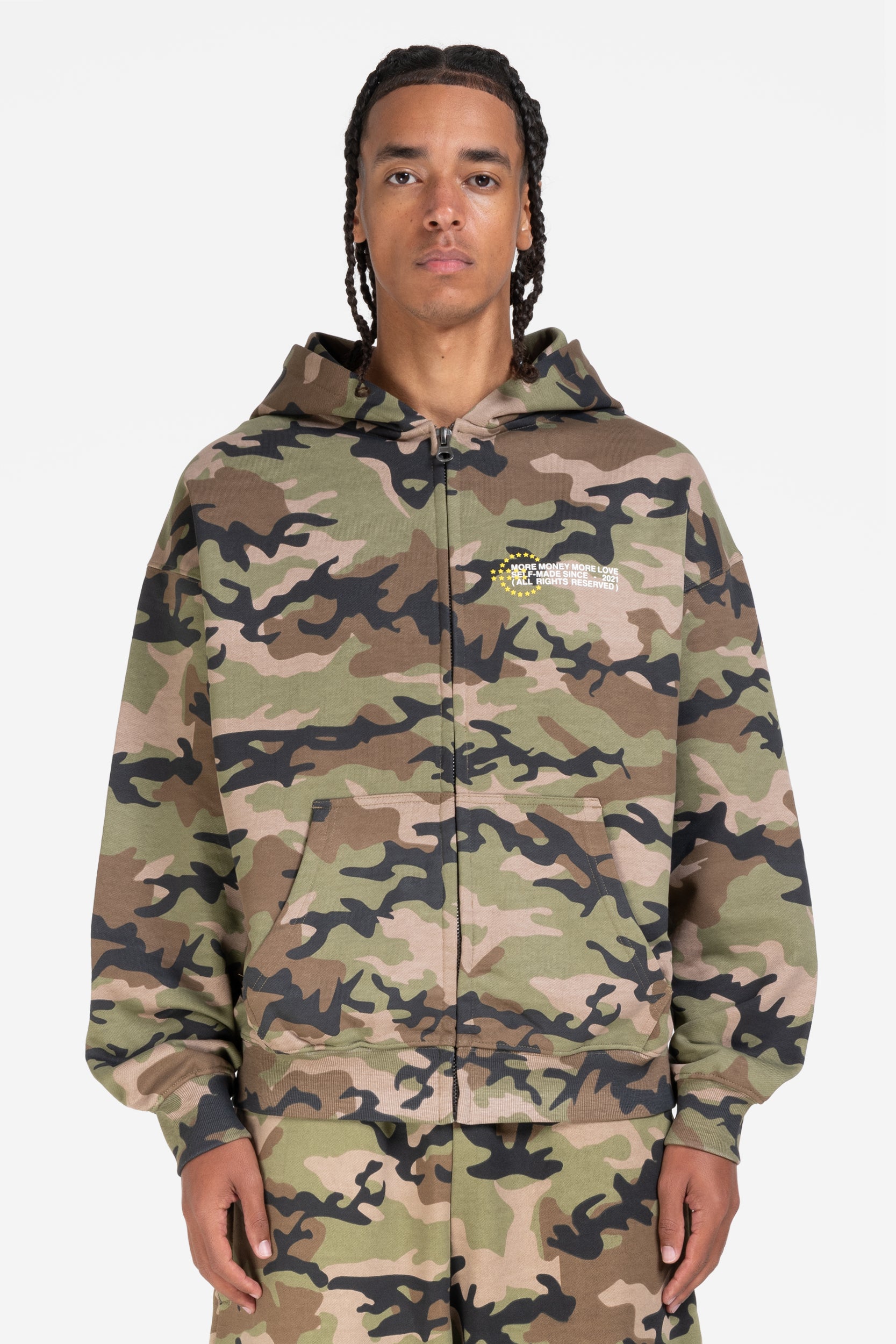 PROFIT ZIP HOODIE CAMO