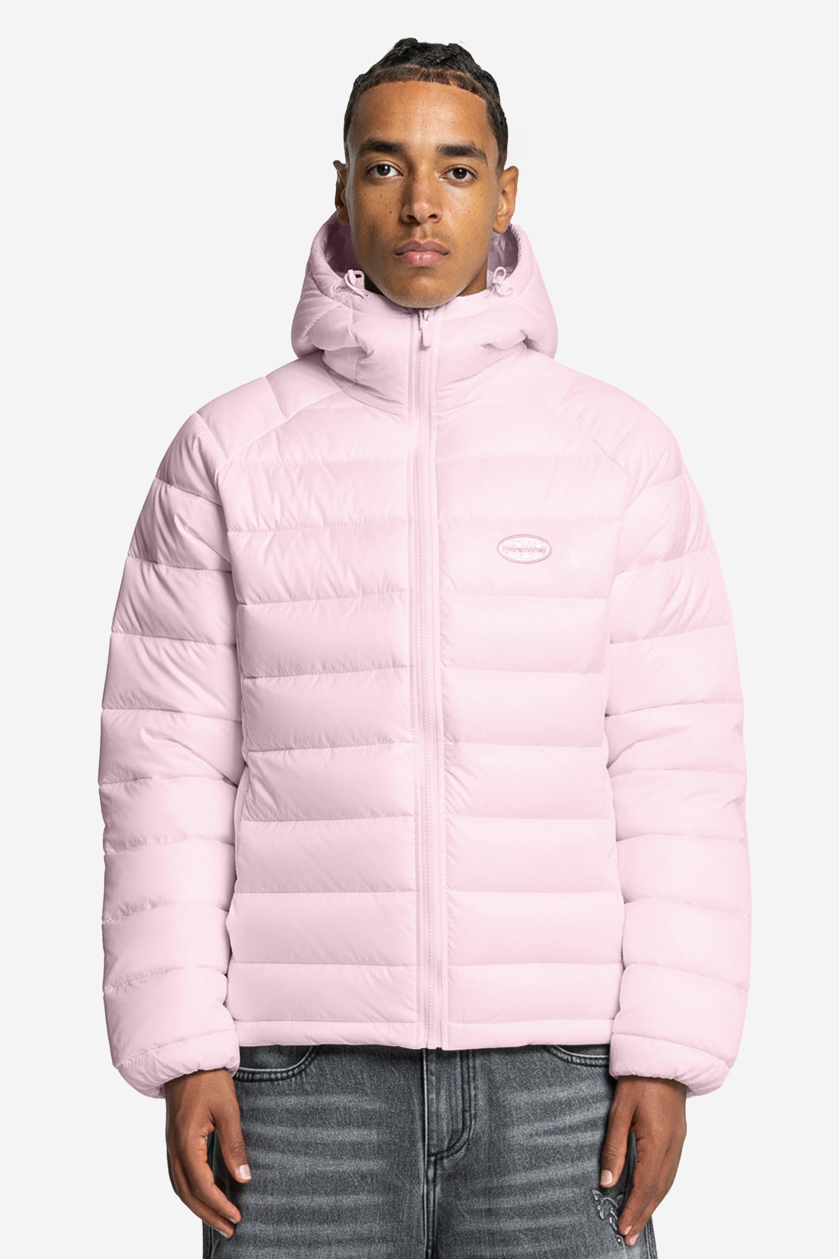 SLIM PUFFA JACKET PINK