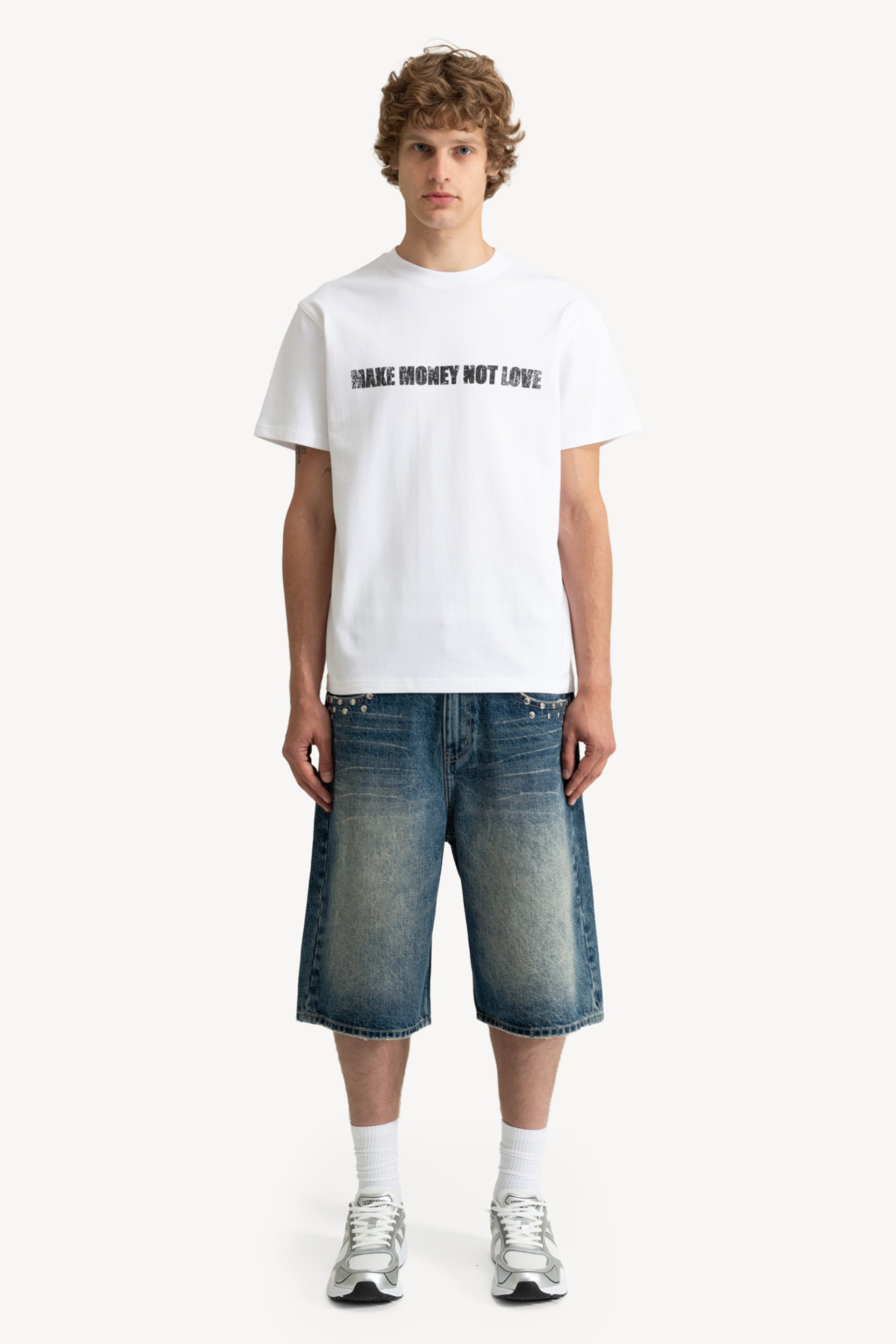 MAKE MONEY TEE WHITE