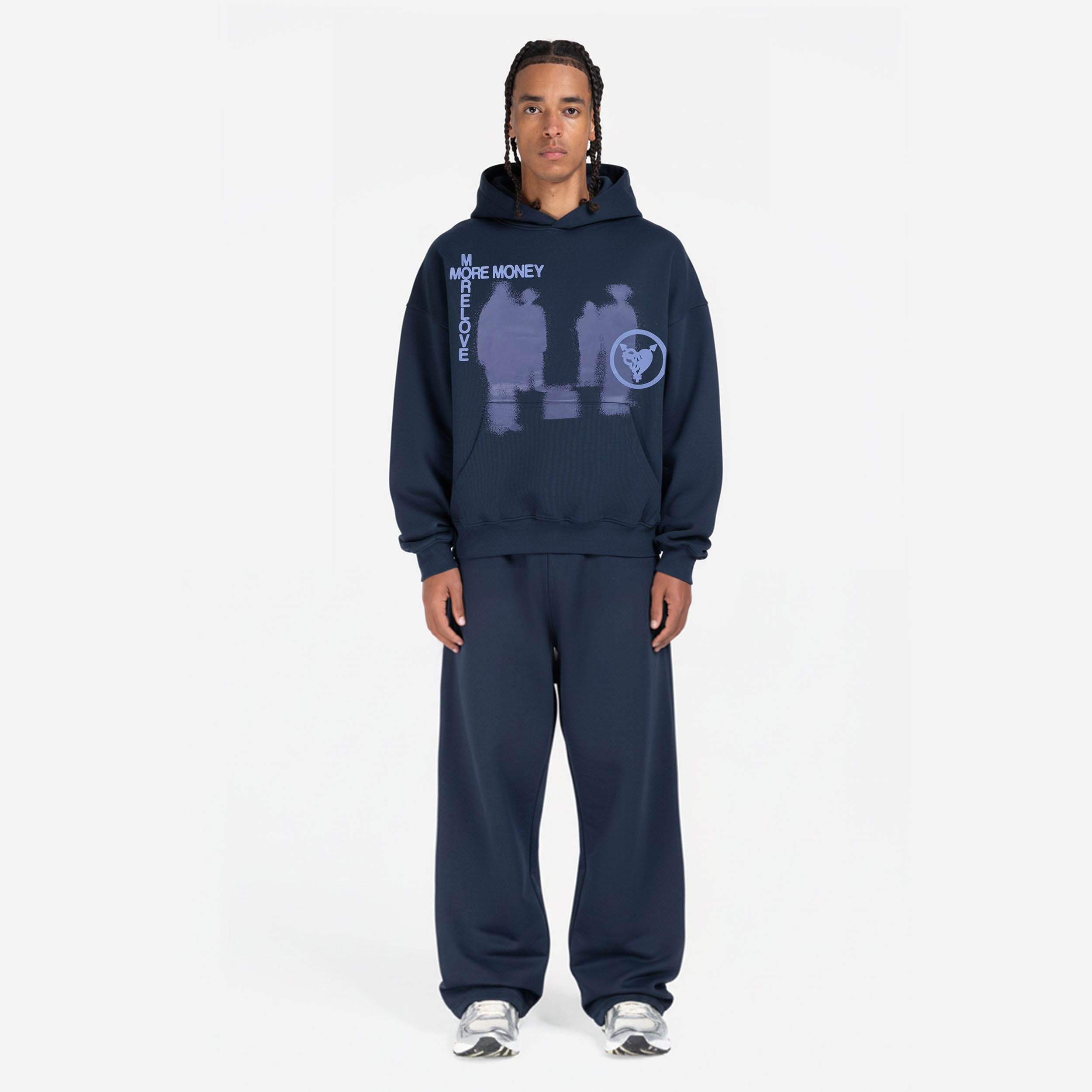 LOST BOND HOODIE NAVY