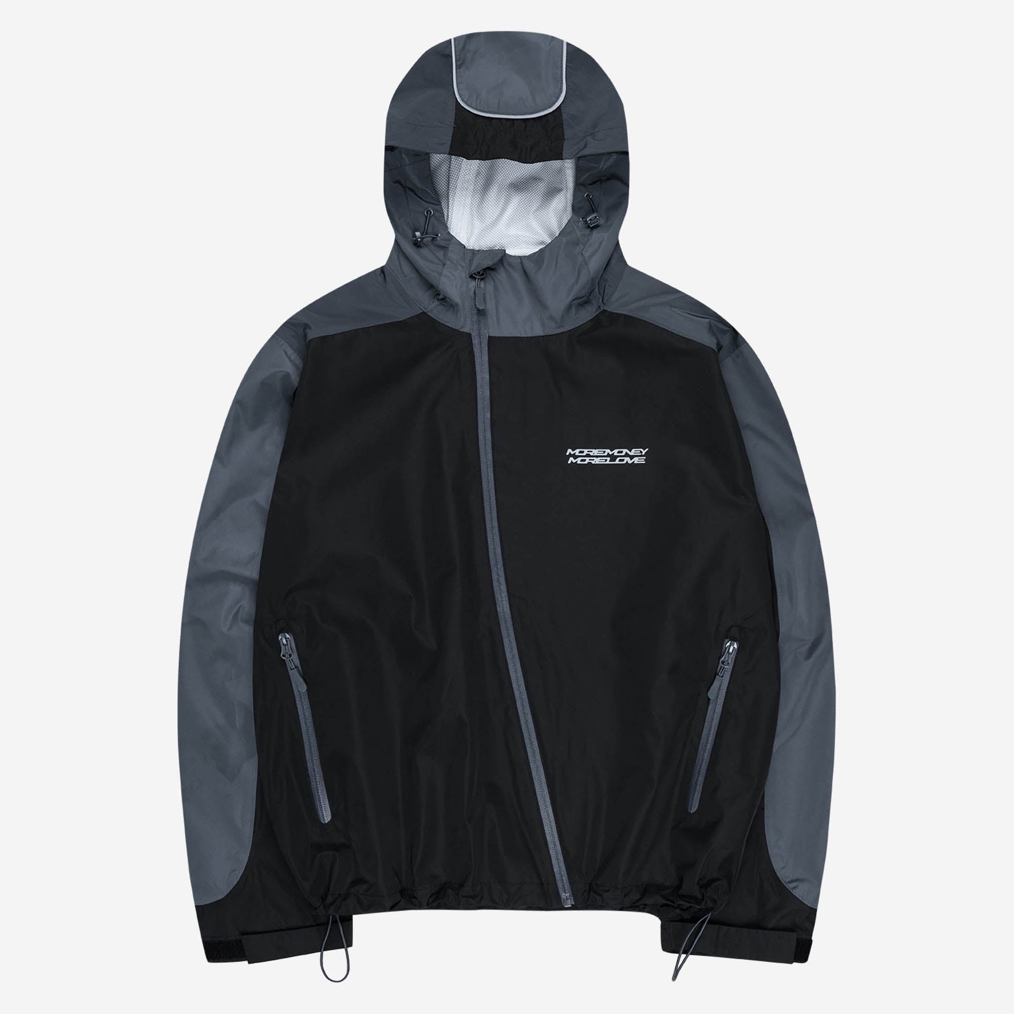 MULTIFACED SHELL JACKET BLACK NOTES