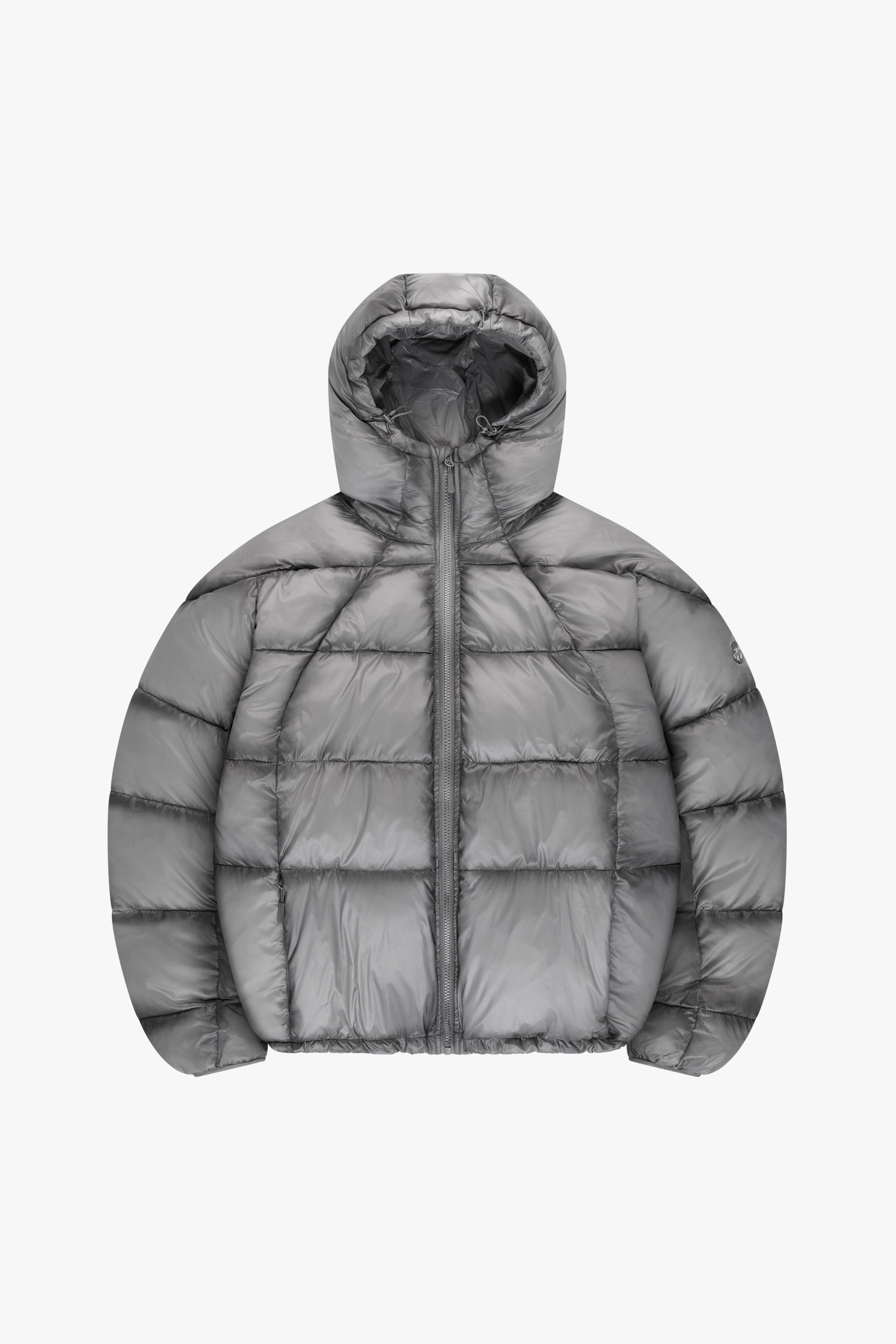 BIG PUFFA JACKET METALLIC GREY