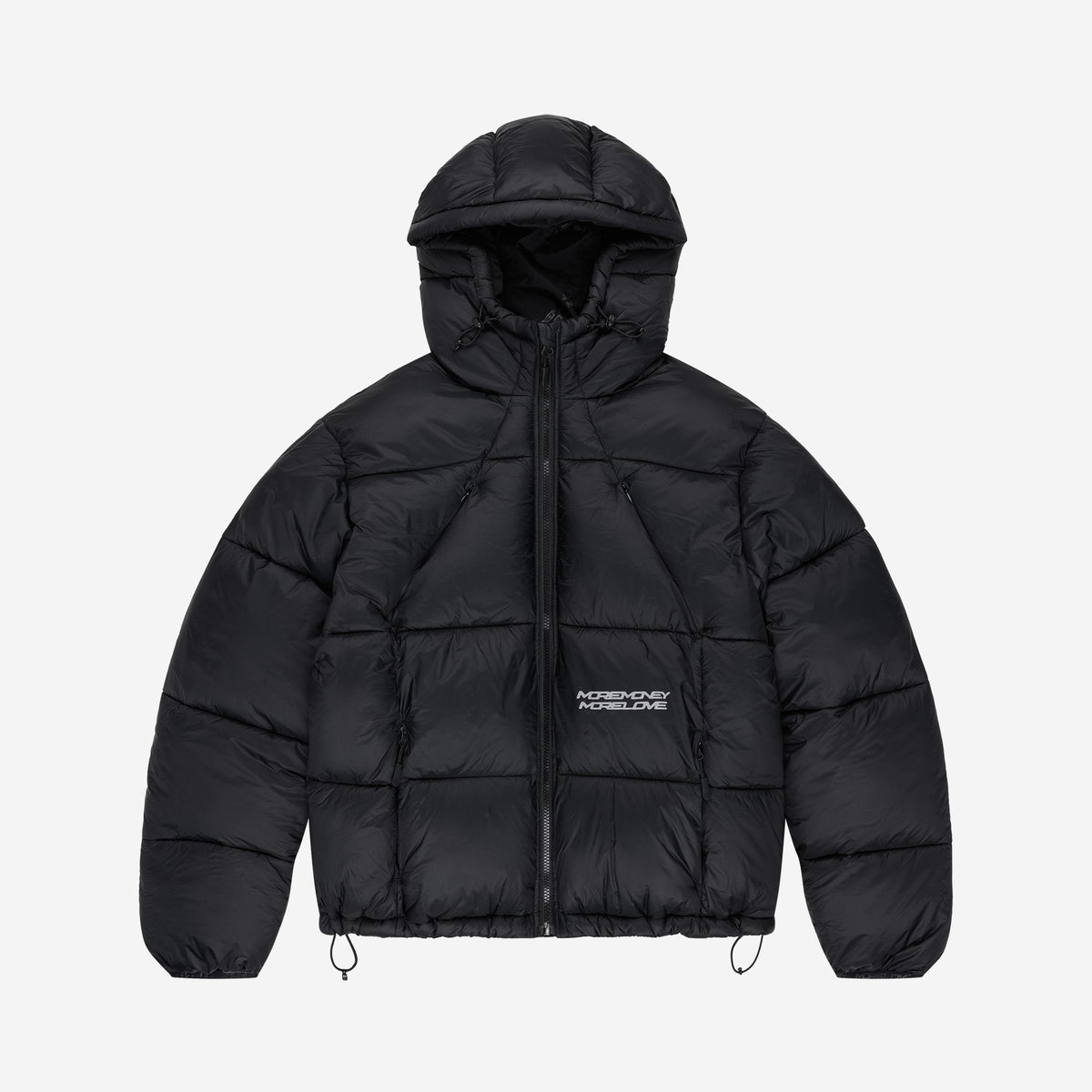 MORE MONEY BIG PUFFER BLACK