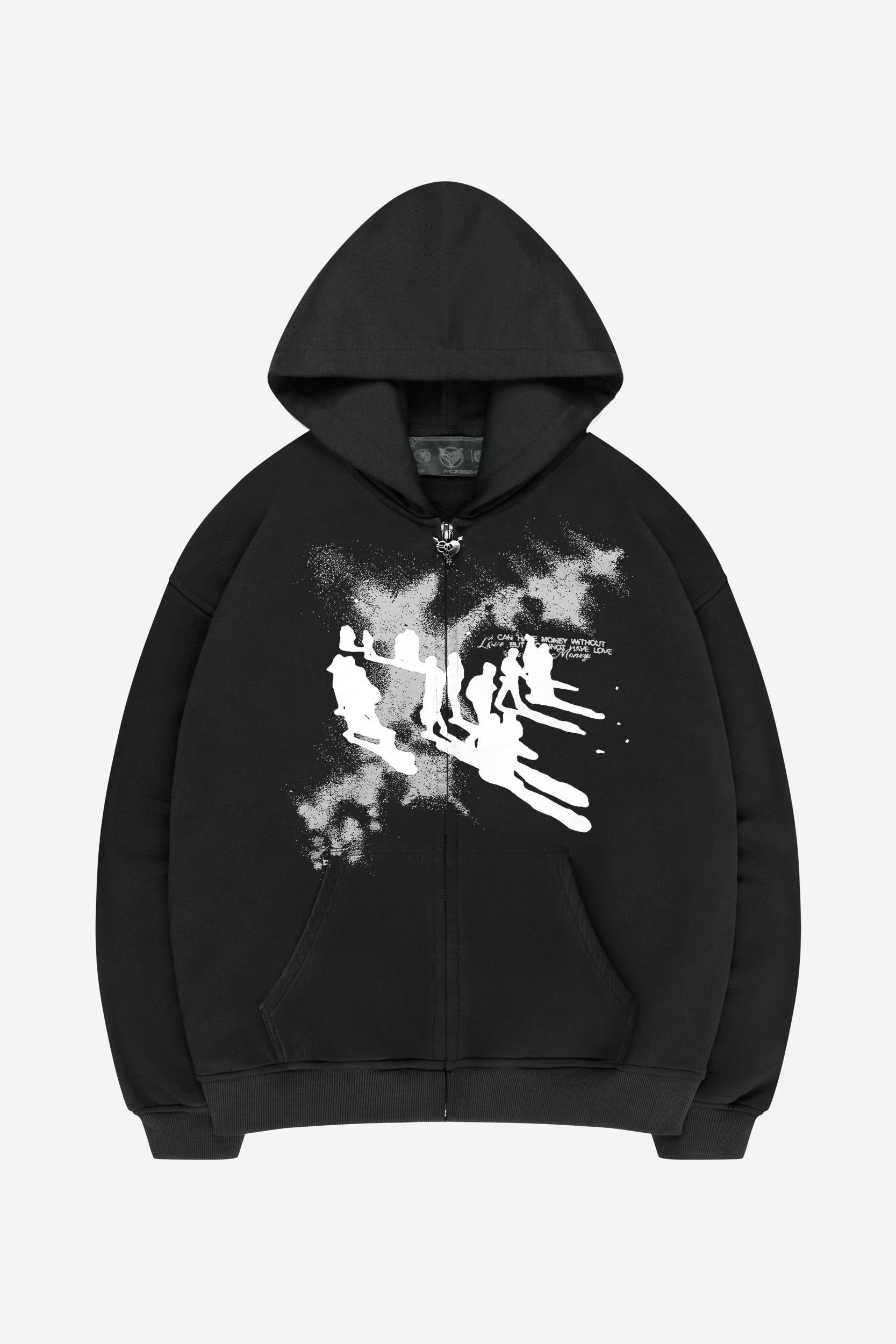 TRANSCENDENTAL ZIP ALL BLACK