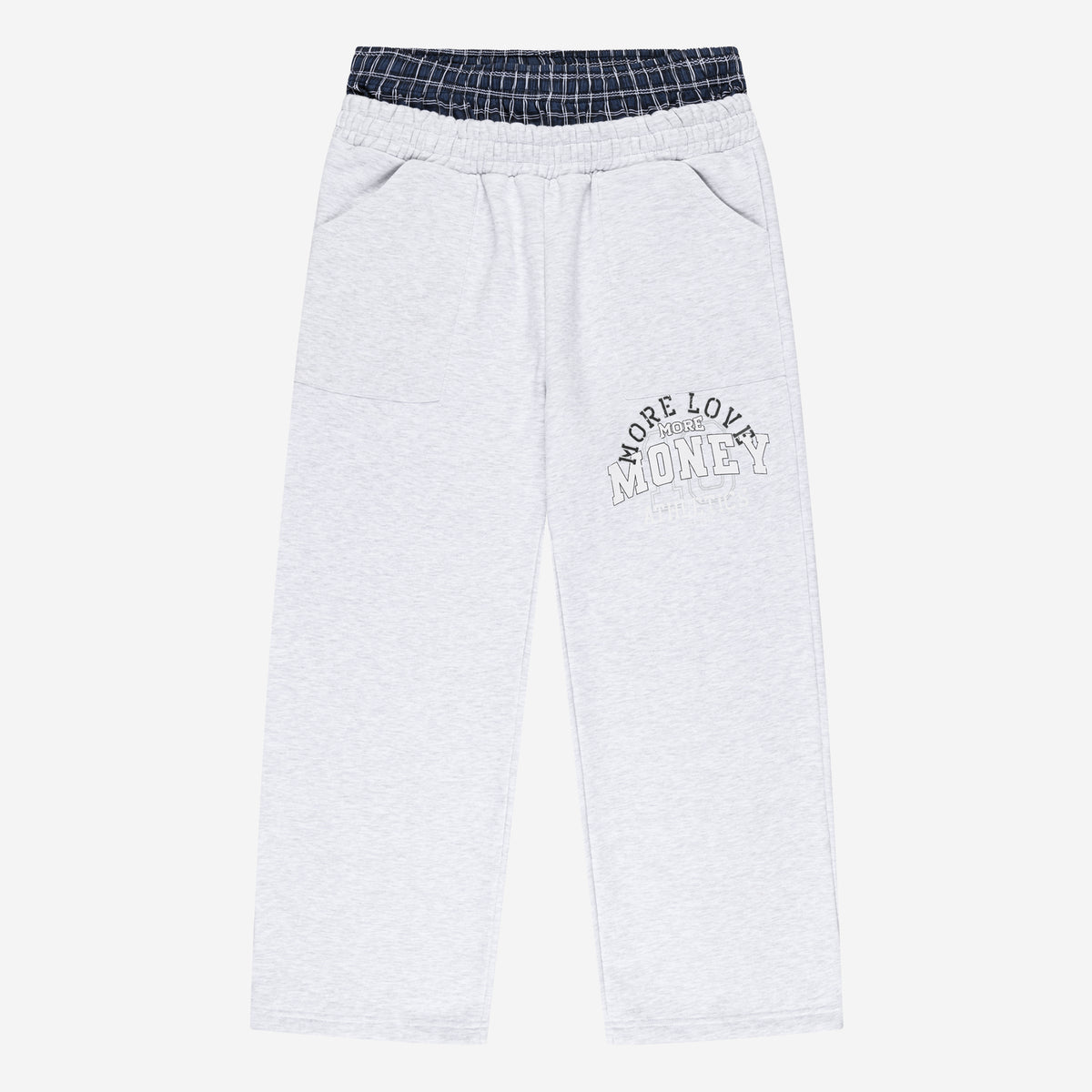 ATHL. HOODIE + JOGGER HEATHER GREY SET