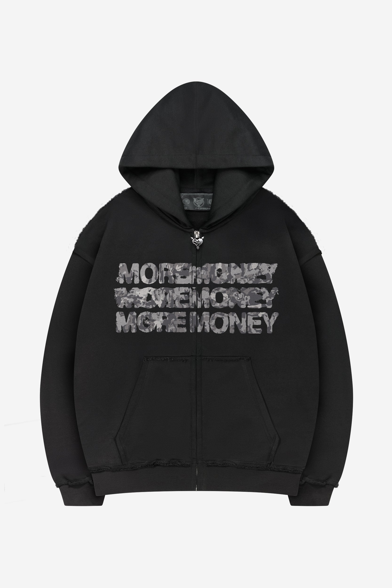 MONEY CALLING FLATLOCK ZIP BLACK