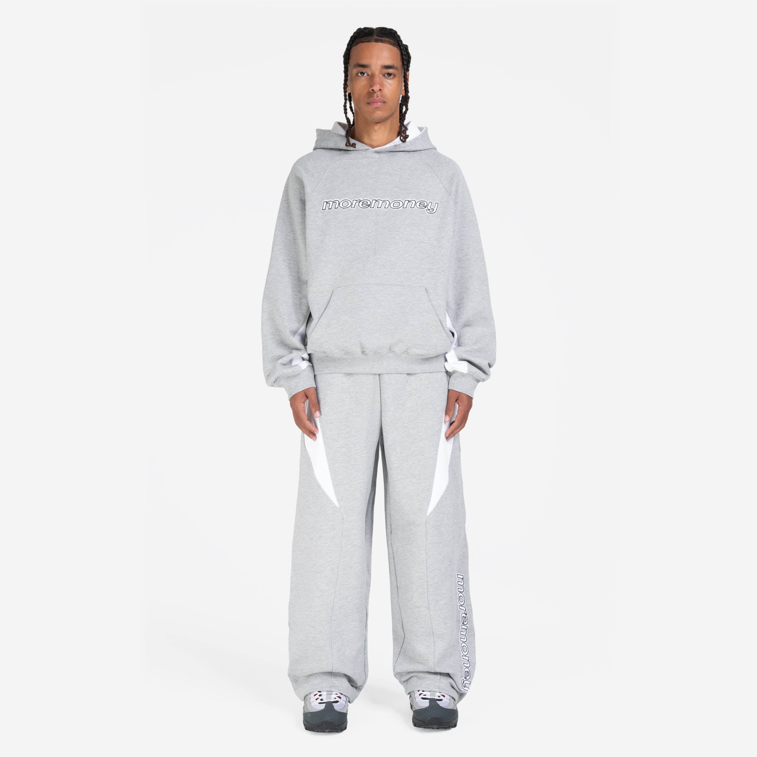 PANEL JOGGER GREY MELANGE