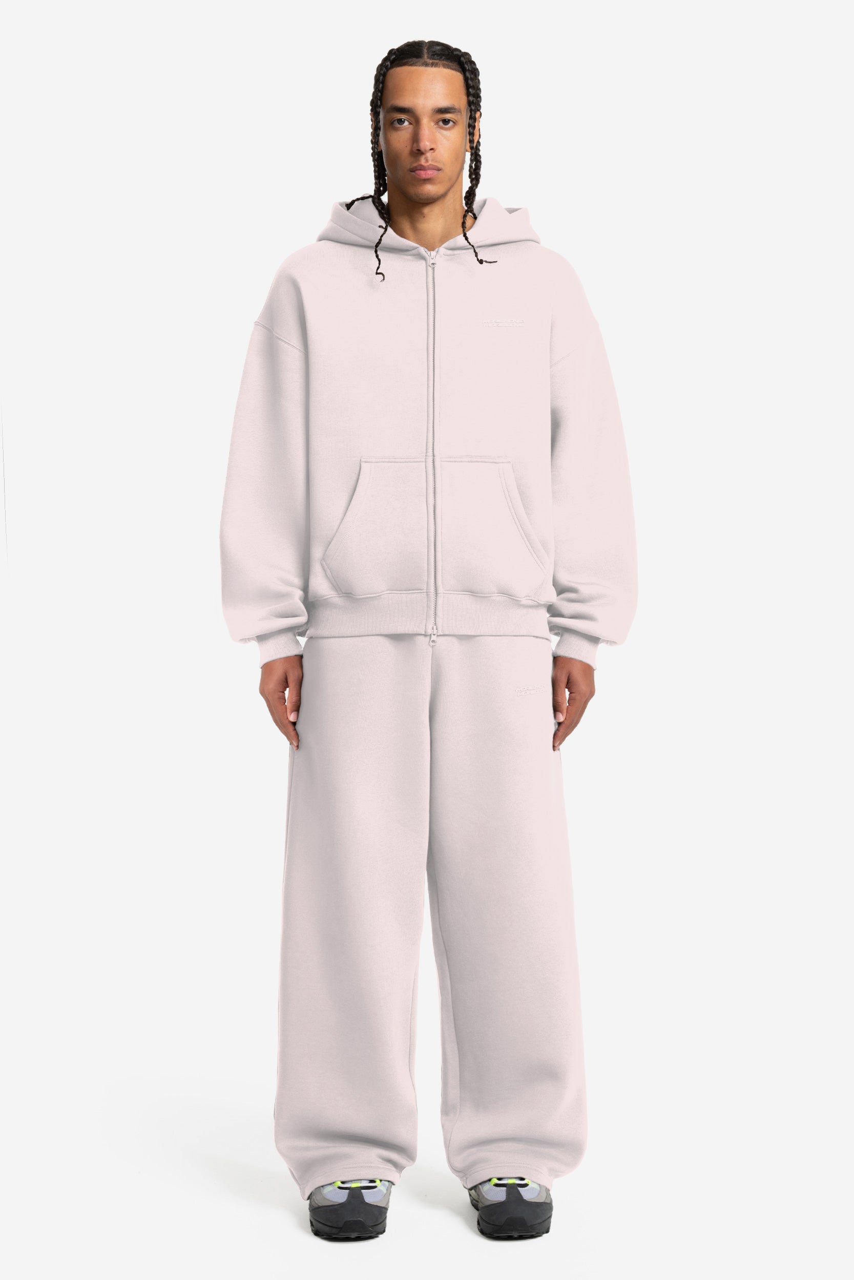 CLOUDS ZIP PINK + CLOUDS JOGGER PINK