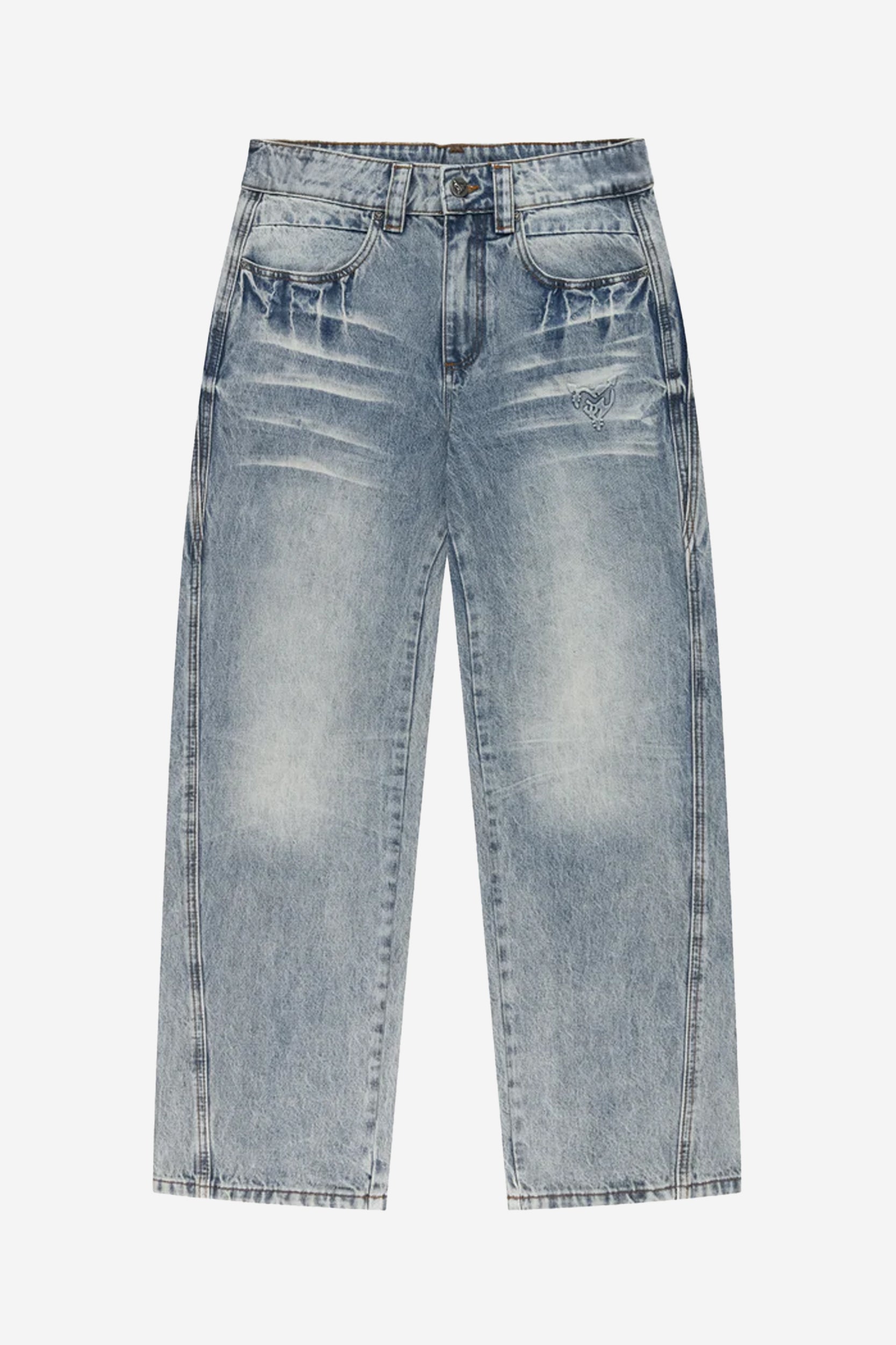 DISTINCTIVE DENIM WASHED BLUE