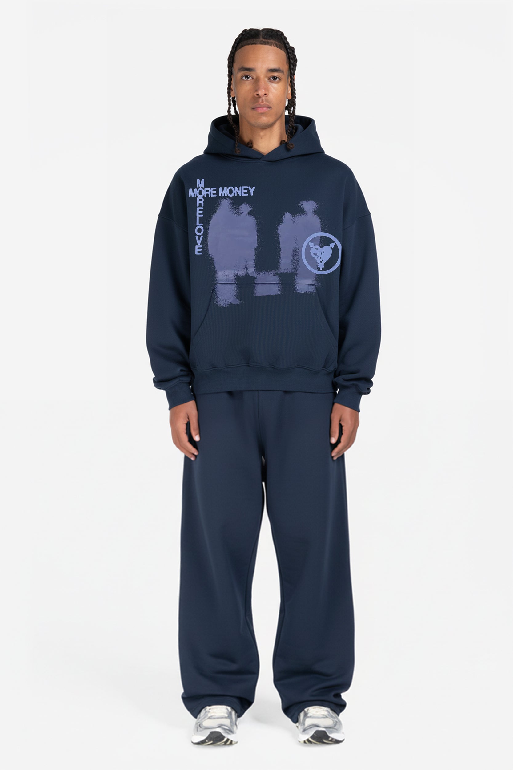LOST BOND HOODIE NAVY