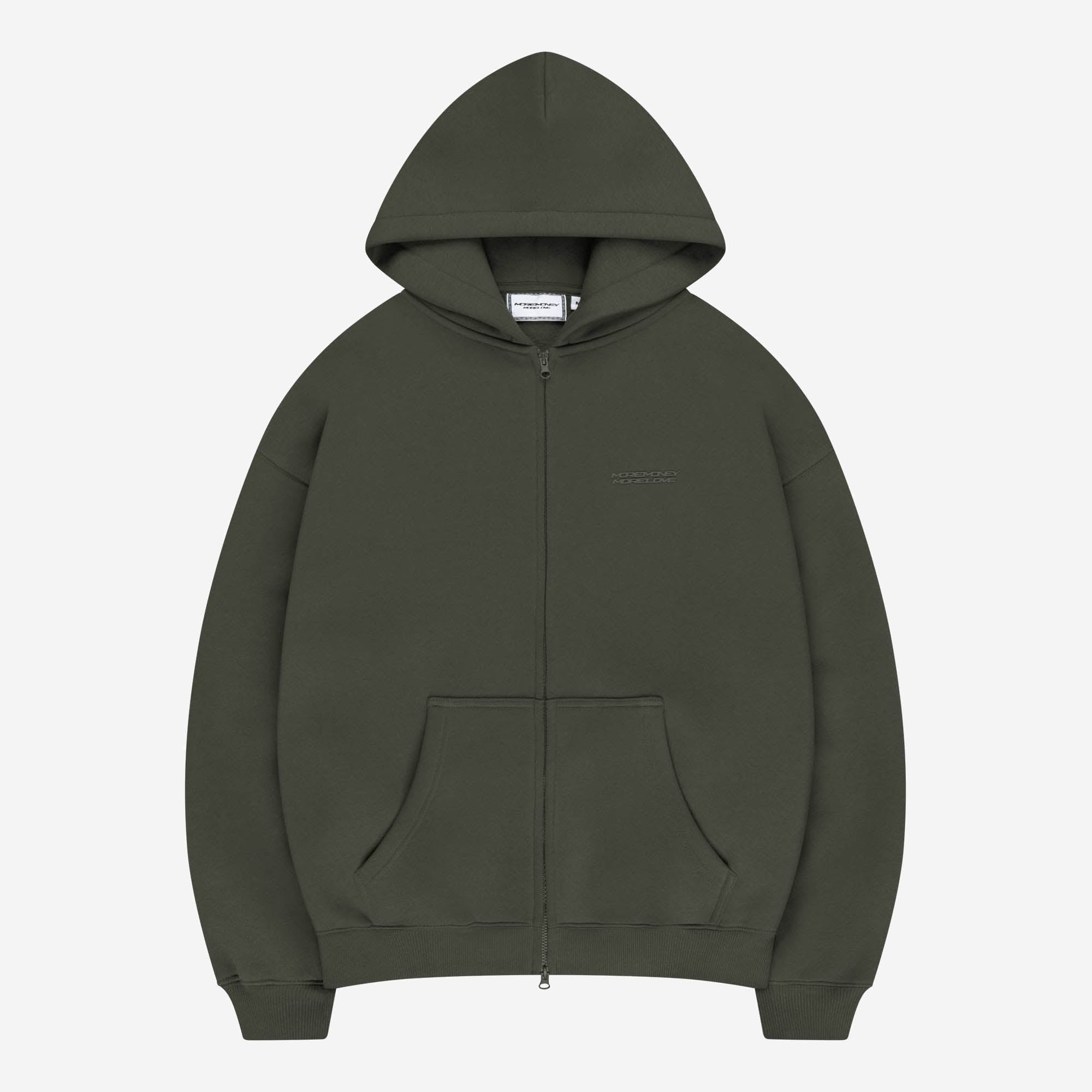 CLOUDS ZIP OLIVE