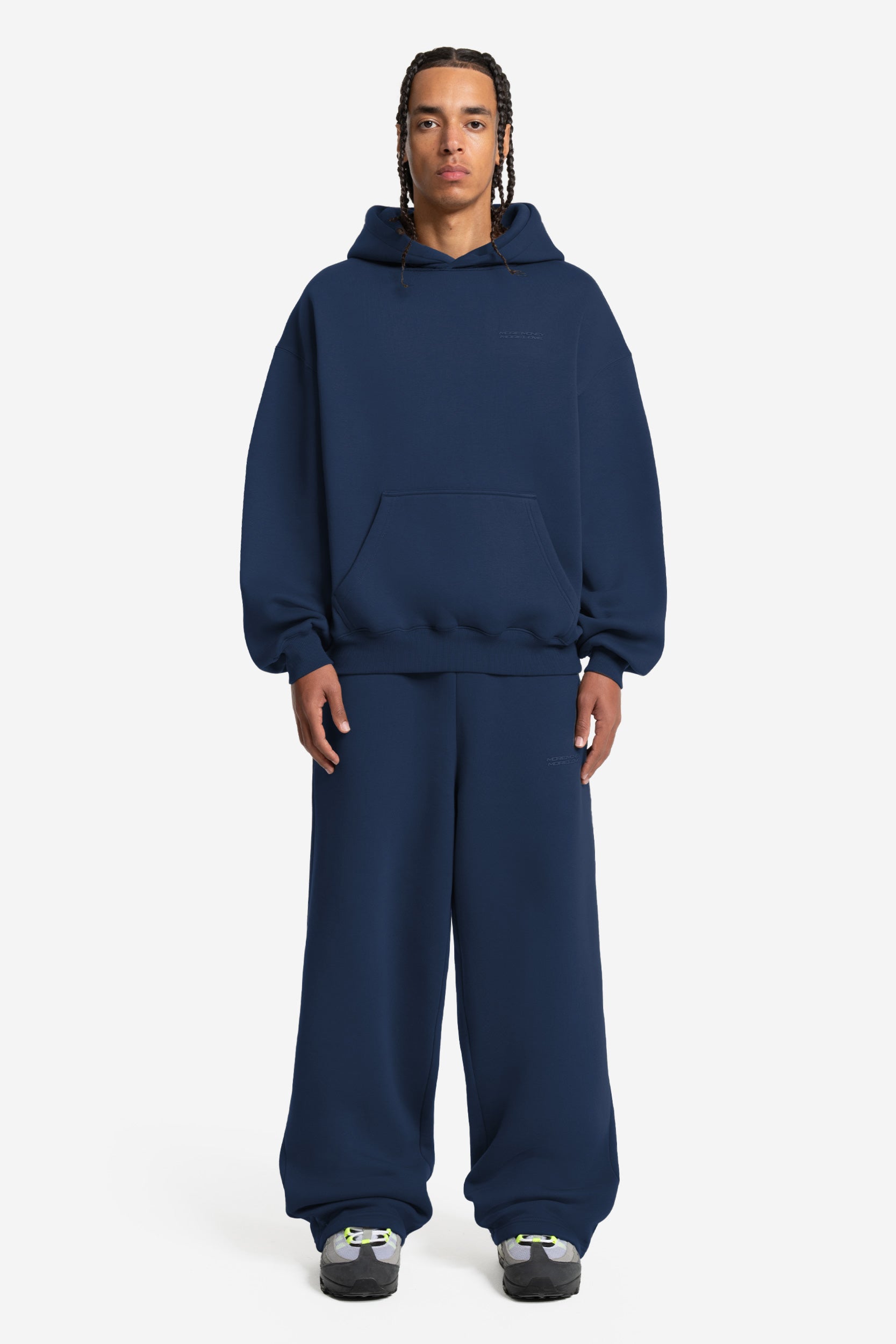 CLOUDS HOODIE NAVY + CLOUDS JOGGER NAVY