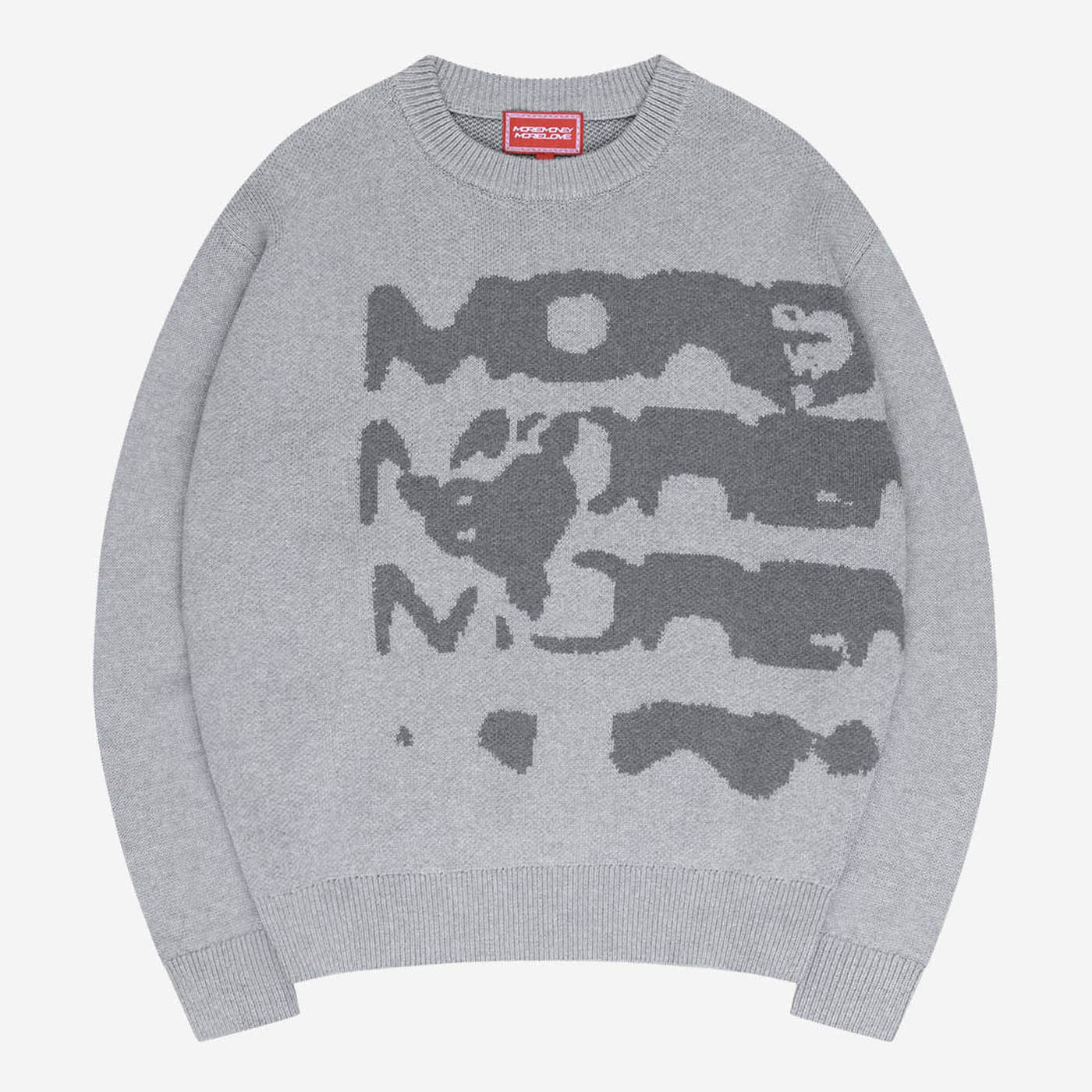 RADIANT CASH KNIT DARK GREY MELANGE
