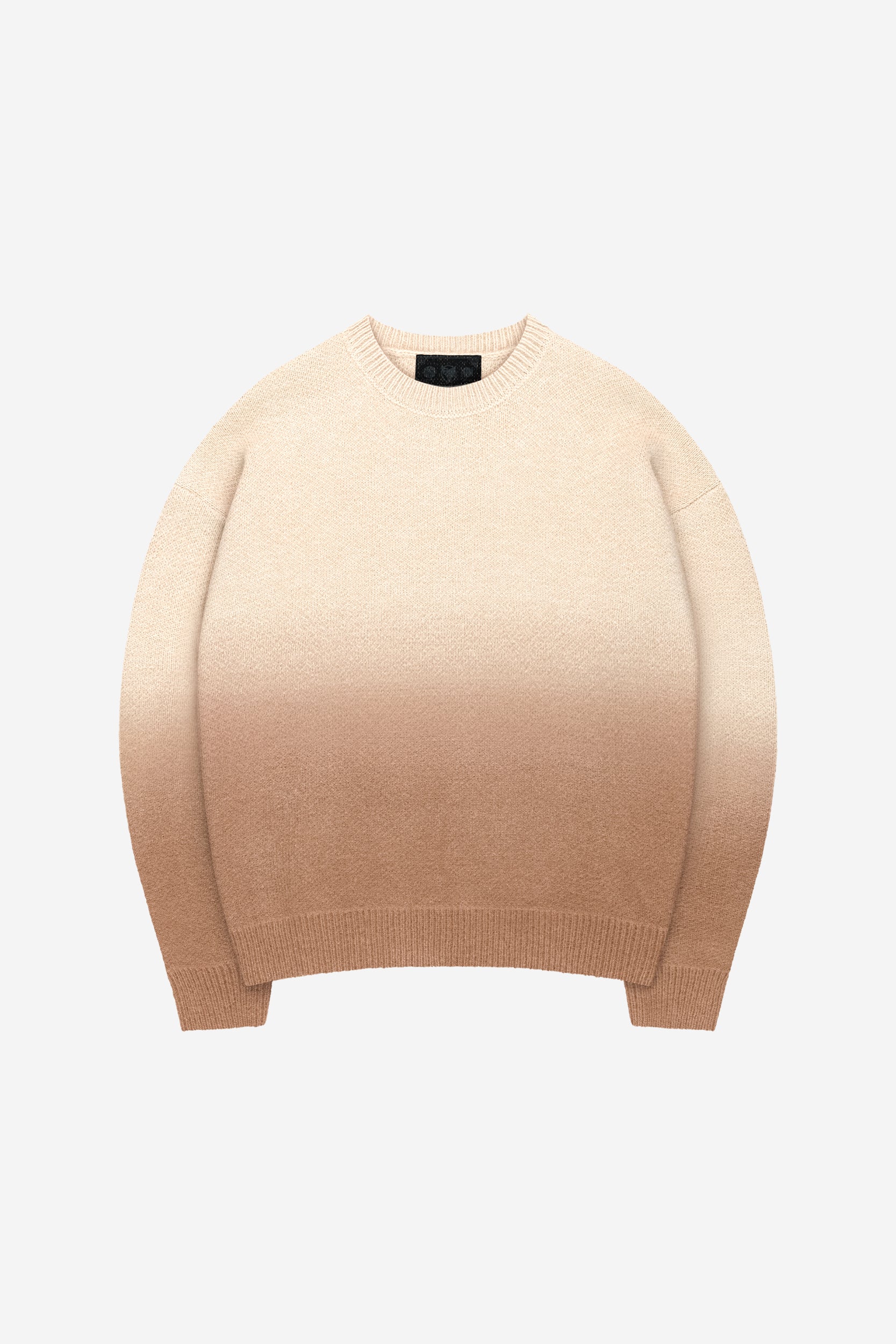 GRADIANT KNIT SWEATER BROWN