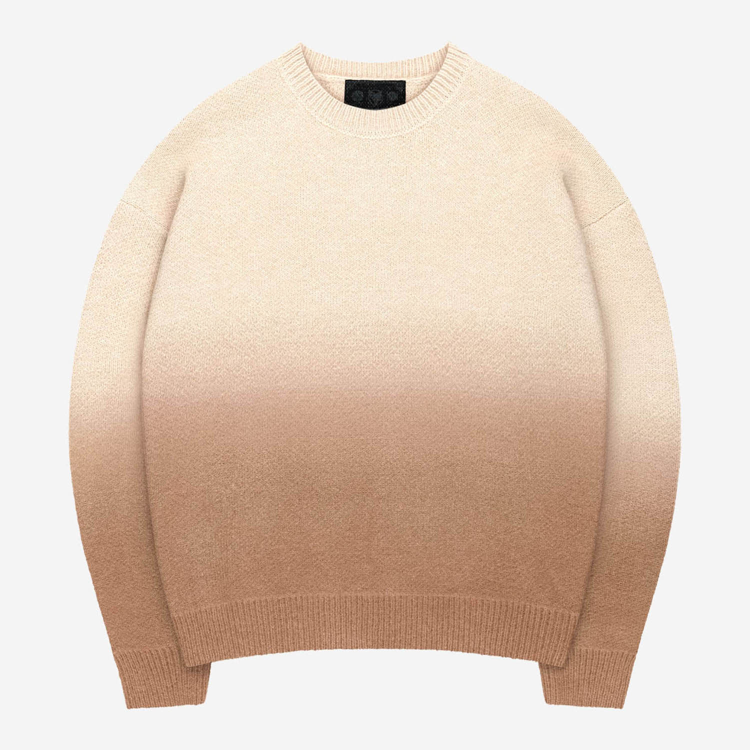 GRADIANT KNIT SWEATER BROWN