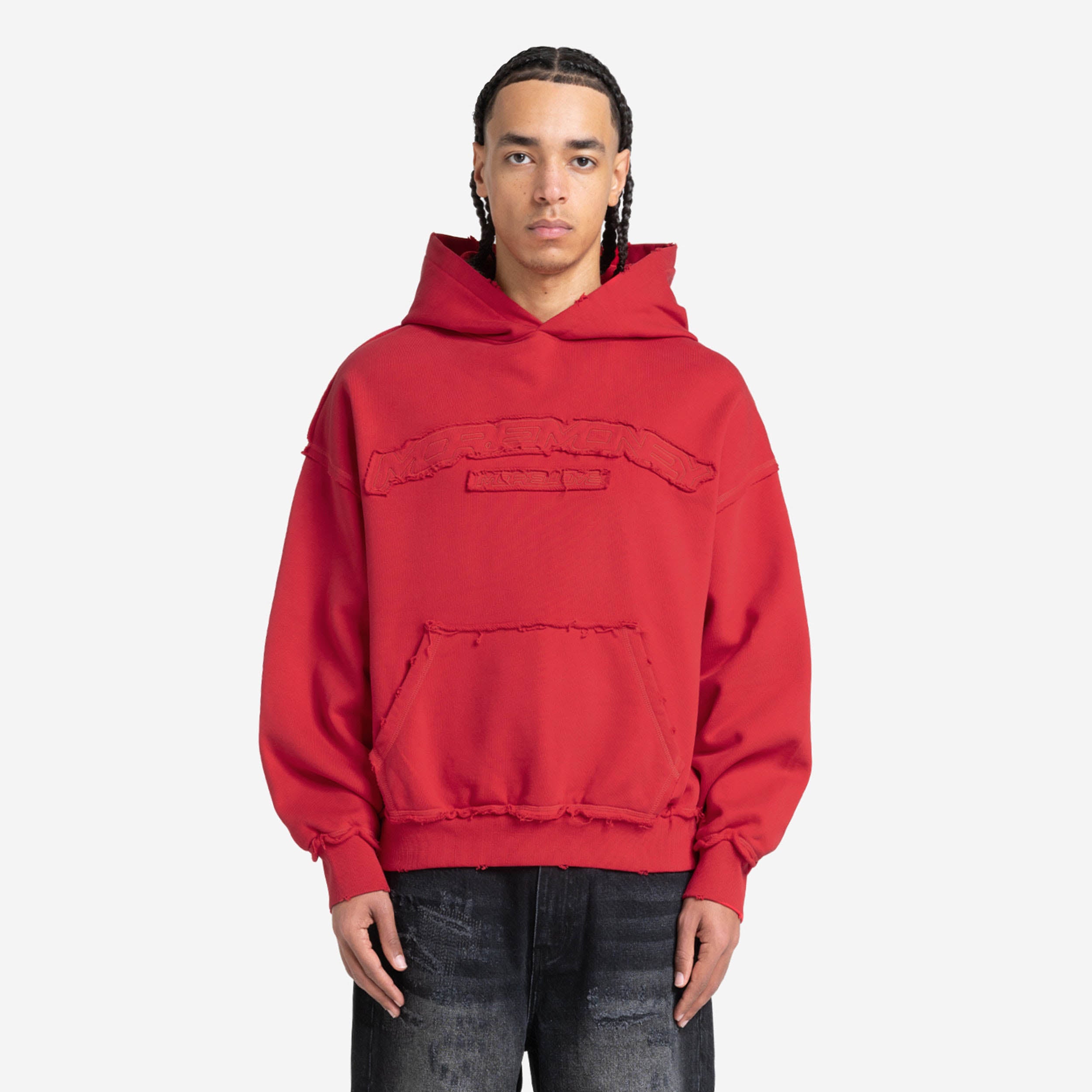 ROUGH HOODIE RED