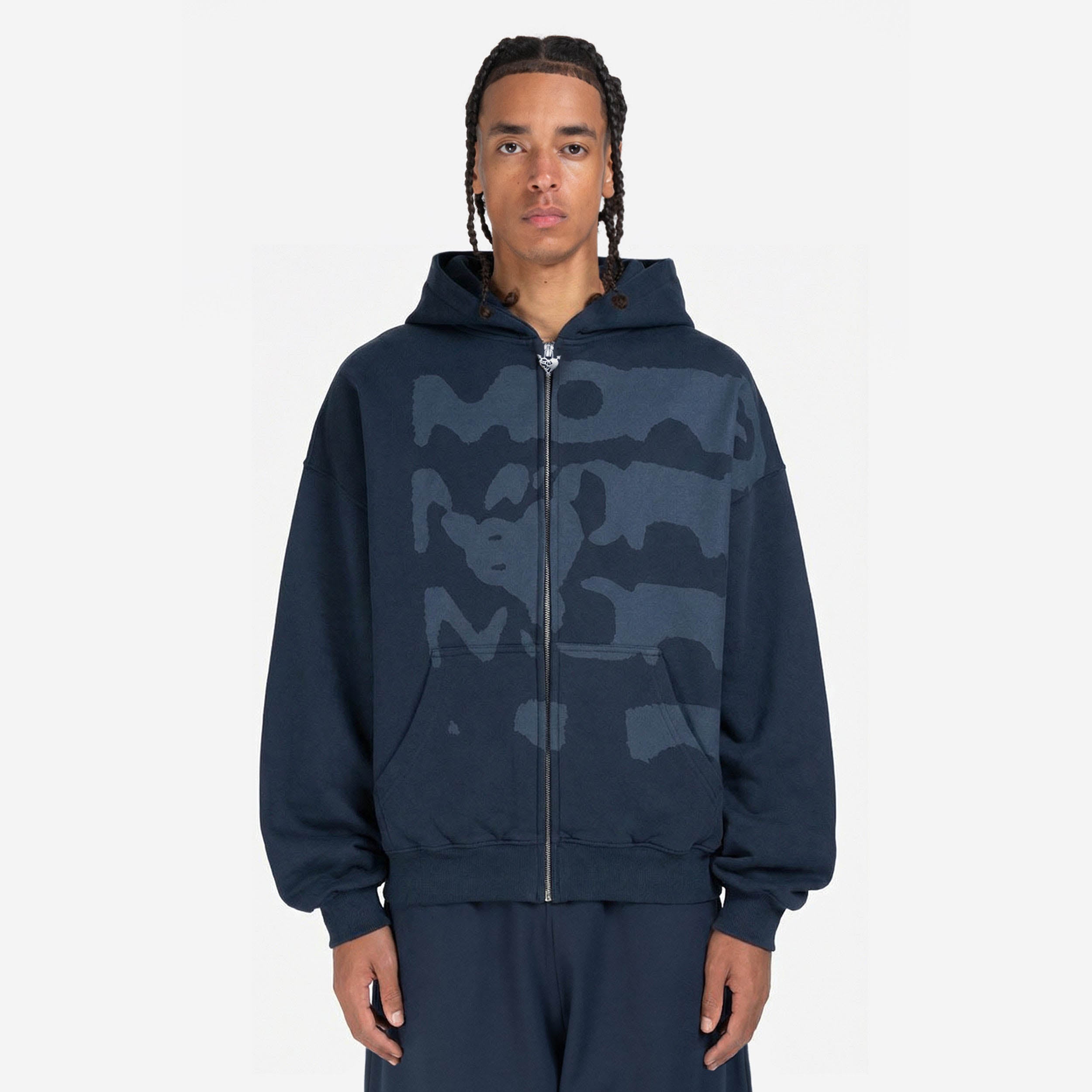 RADIANT CASH ZIP NAVY
