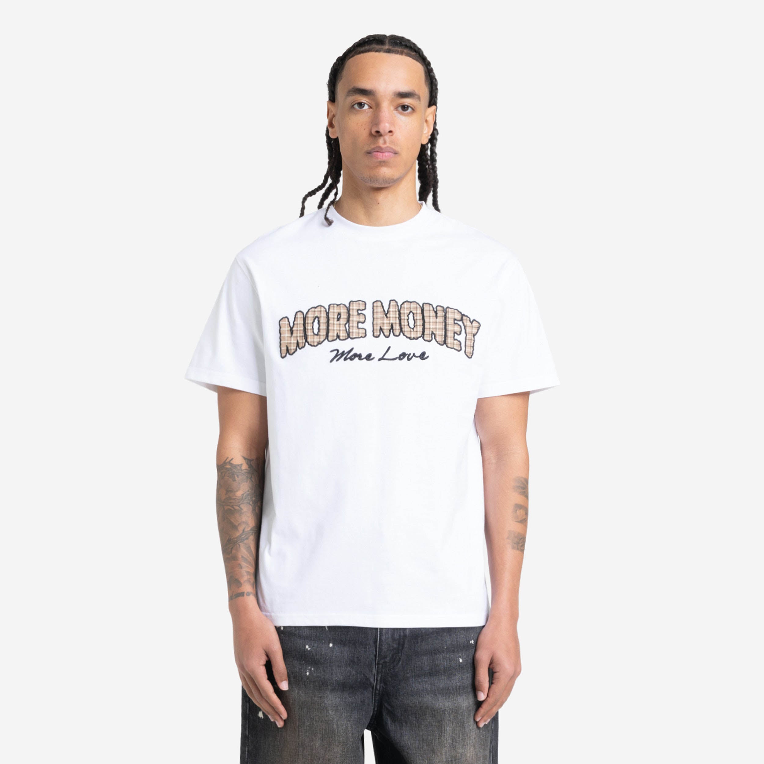 PAYCHECK TEE WHITE