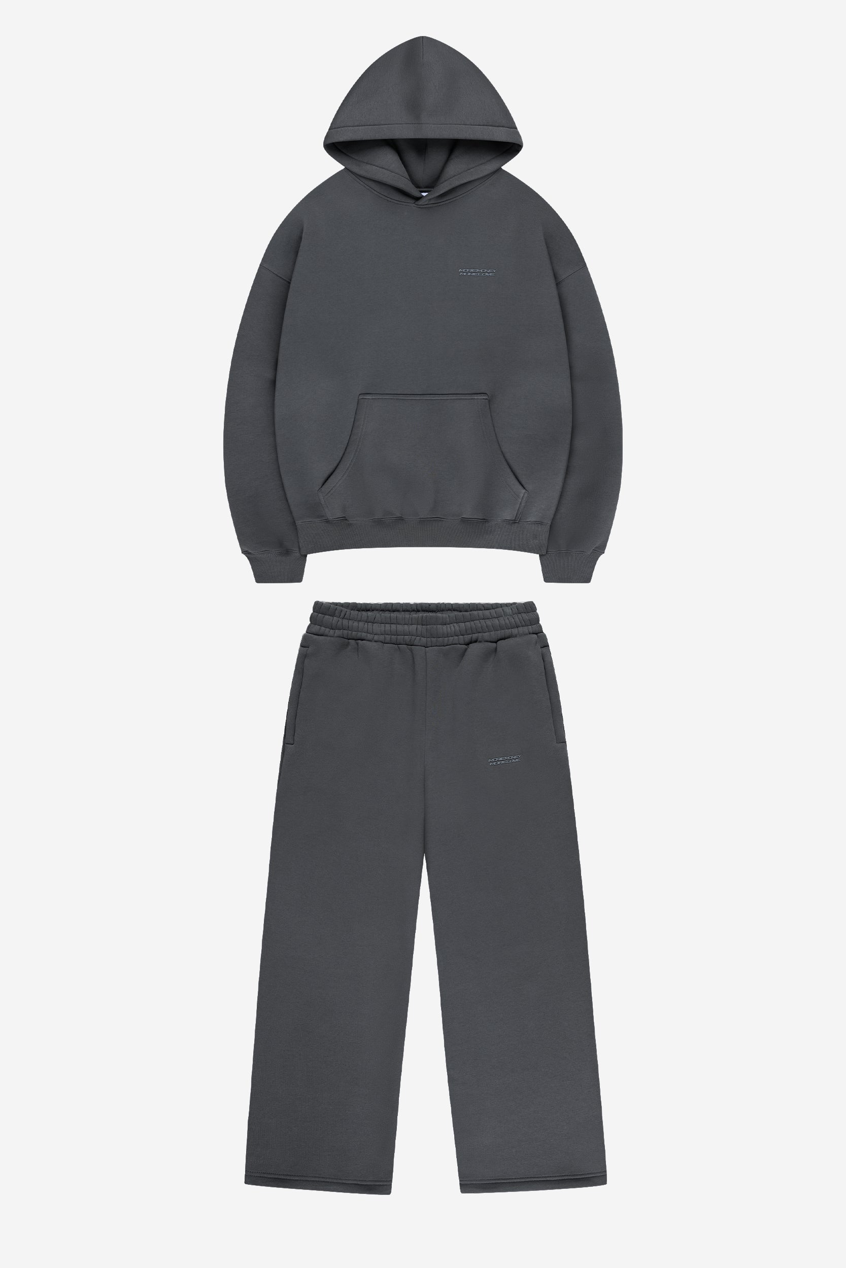 CLOUDS HOODIE + JOGGER DARK GREY