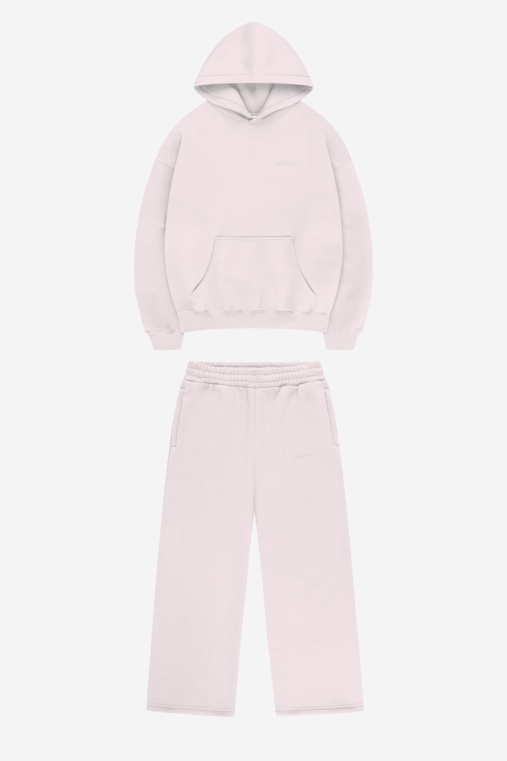 CLOUDS HOODIE PINK + CLOUDS JOGGER PINK