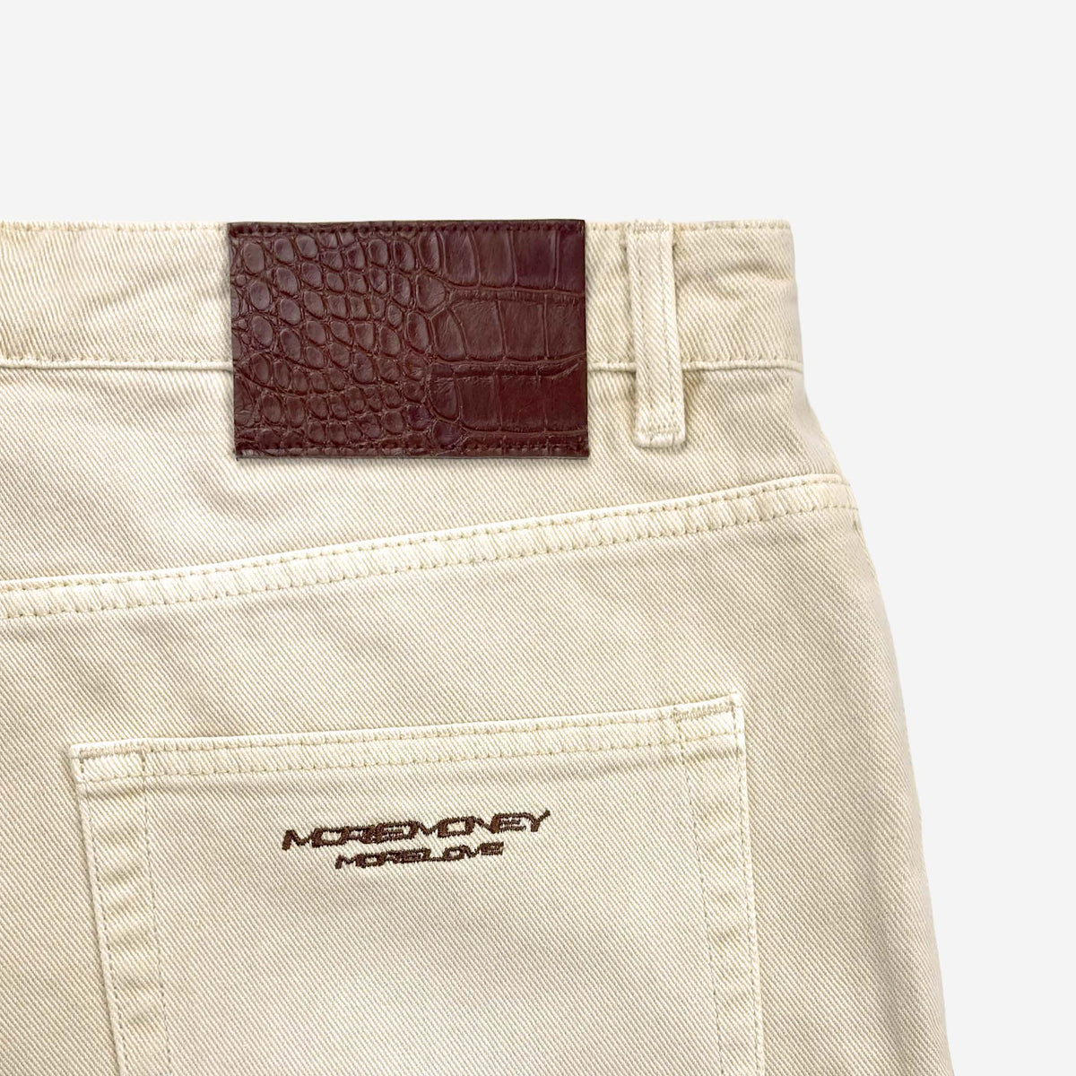 BASE DENIM WASHED SAND