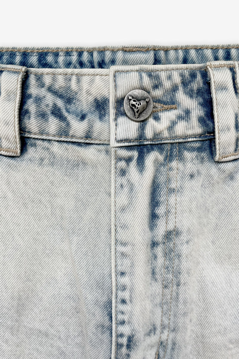 DISTINCTIVE JORTS BLUE