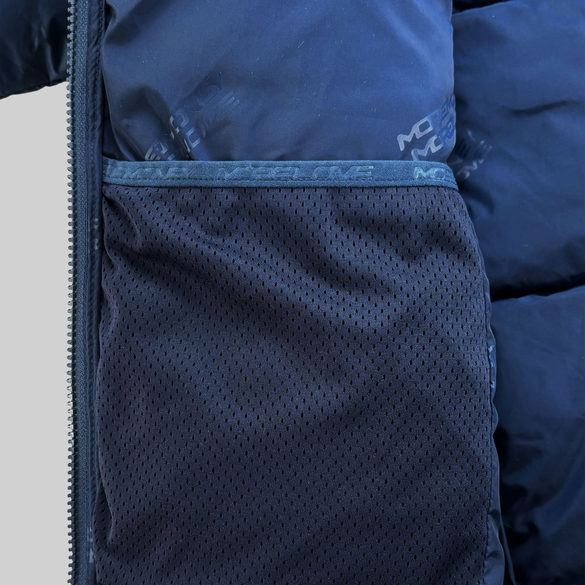 MORE MONEY BIG PUFFER NAVY
