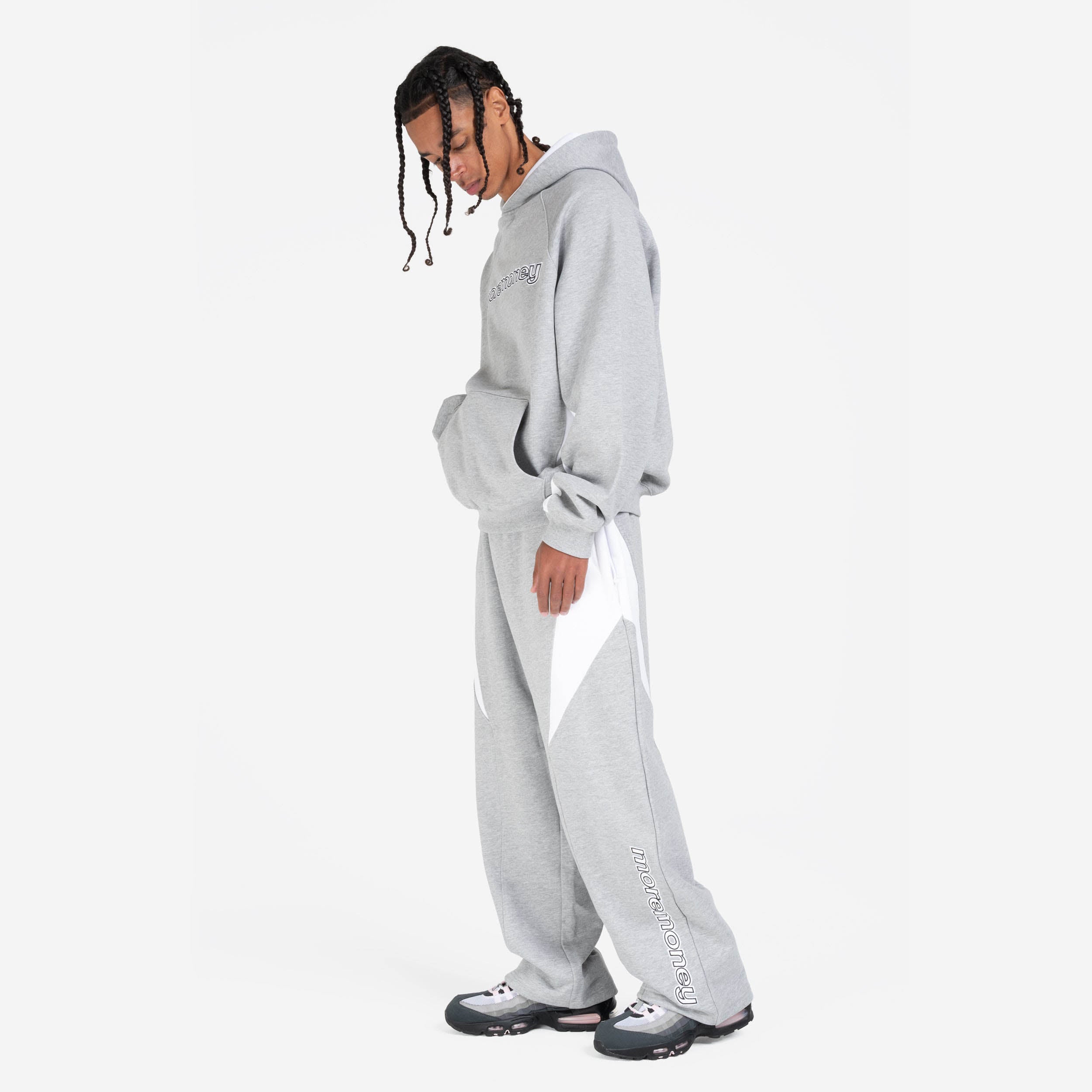 PANEL JOGGER GREY MELANGE