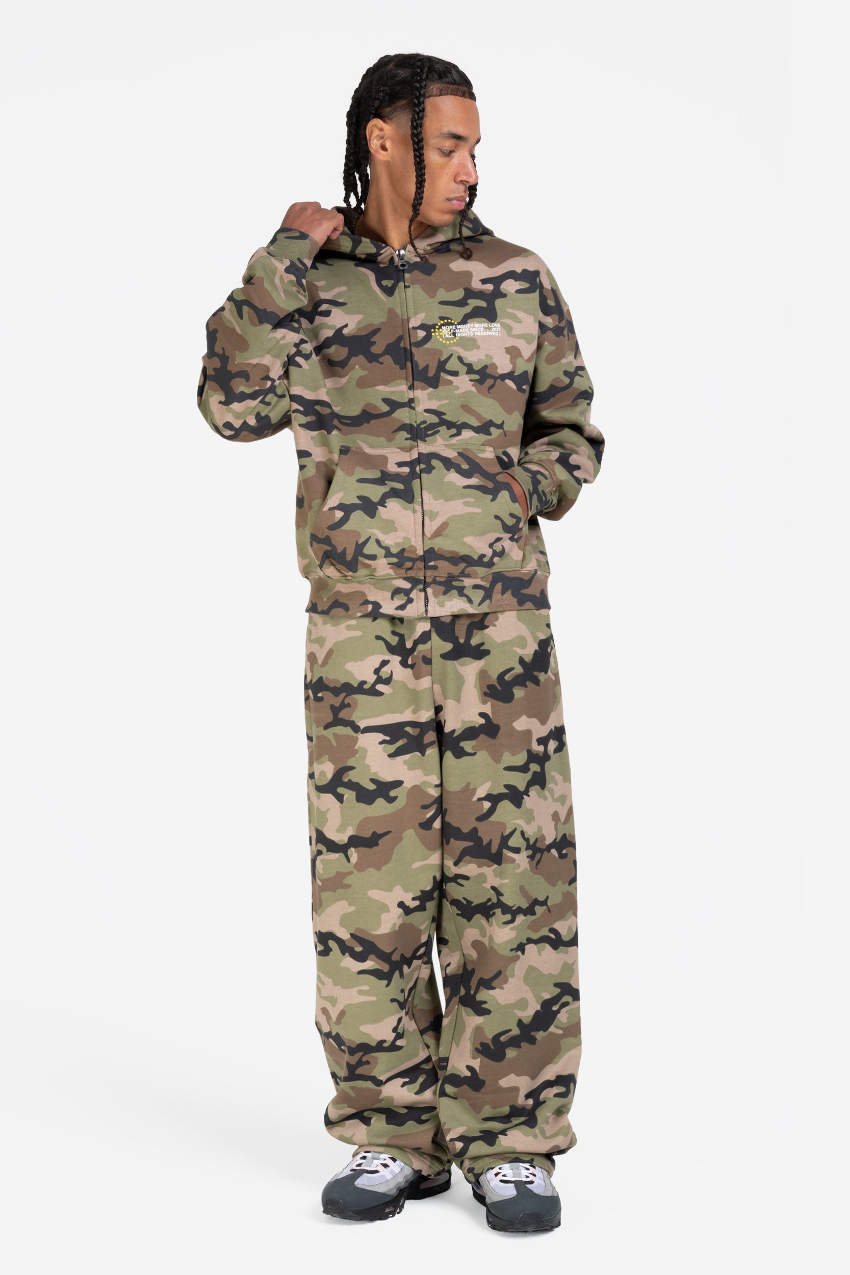 PROFIT ZIP HOODIE CAMO