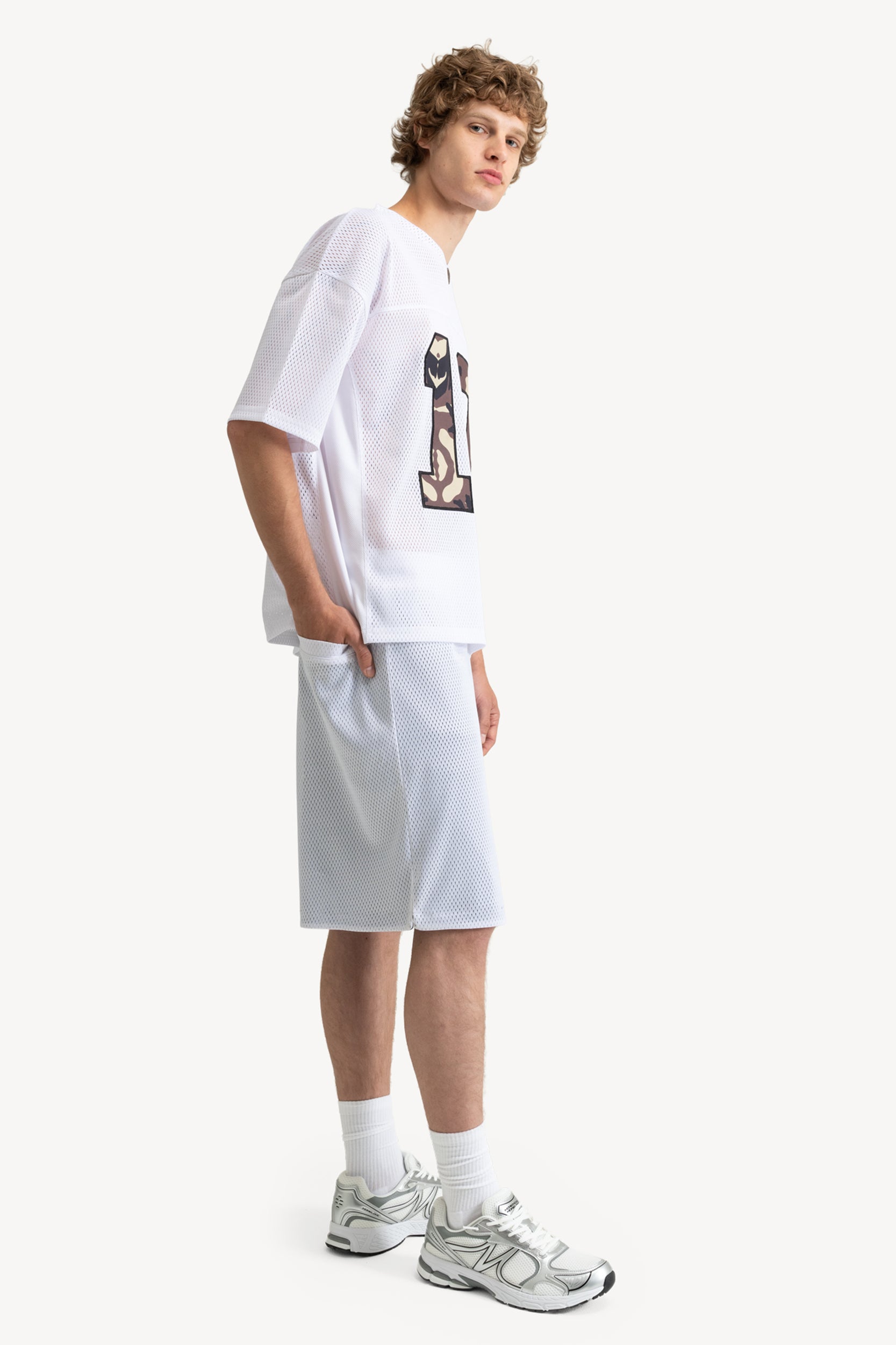 TOUCHDOWN MESH JERSEY WHITE/CAMO