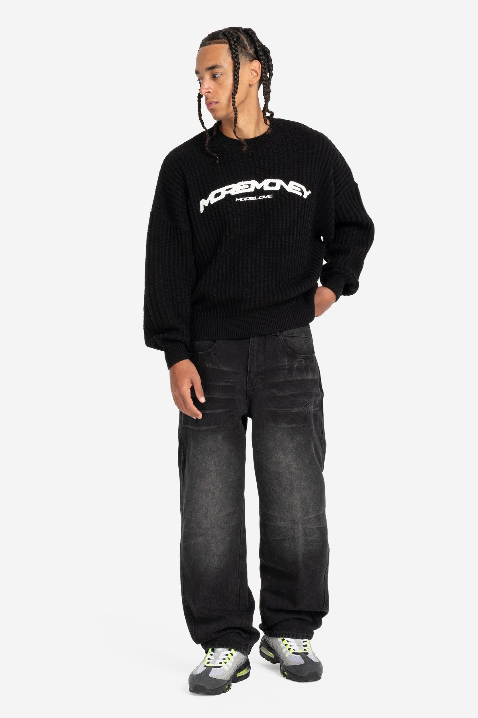 ELITE KNIT SWEATER BLACK