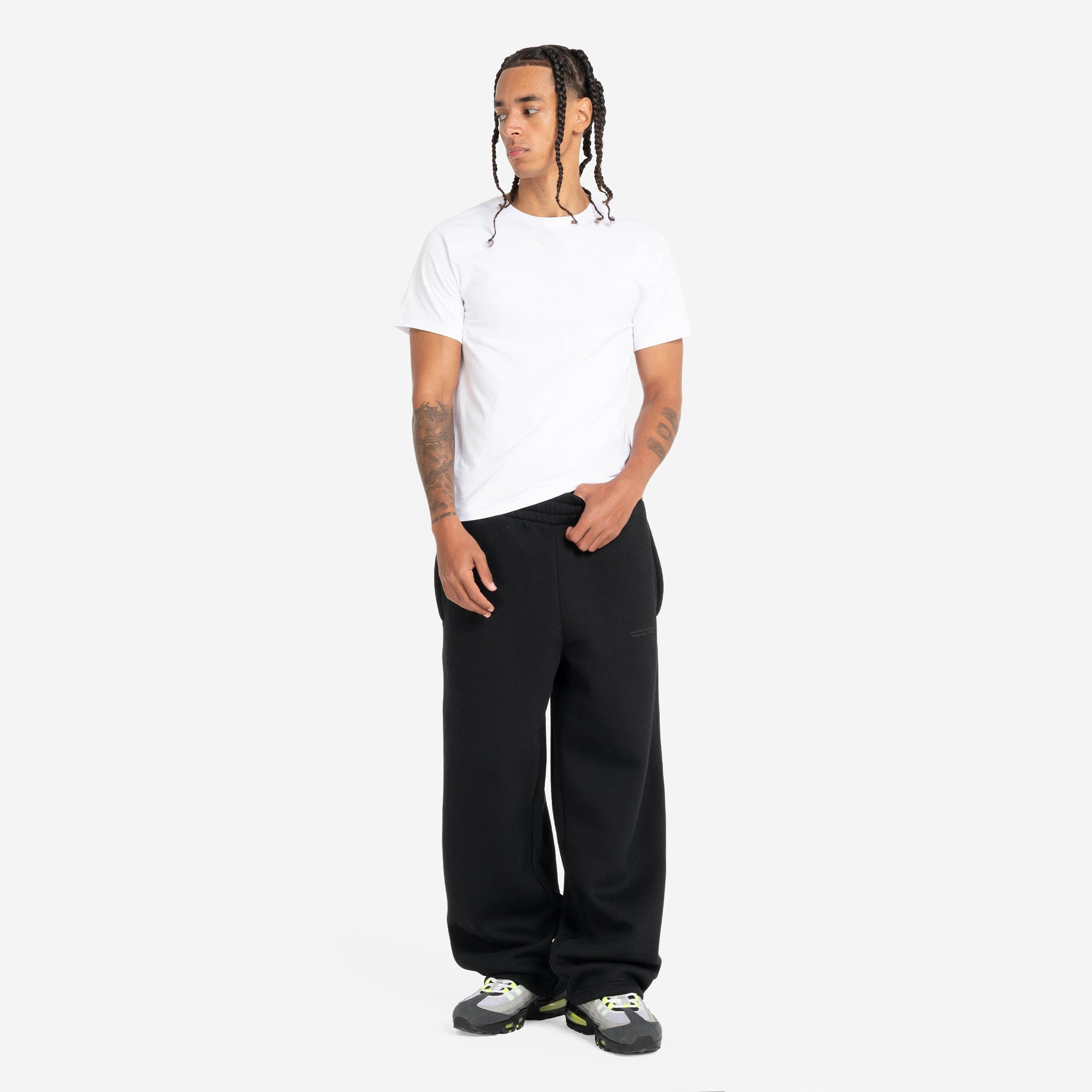SLIM FIT TEE WHITE (2-PACK)