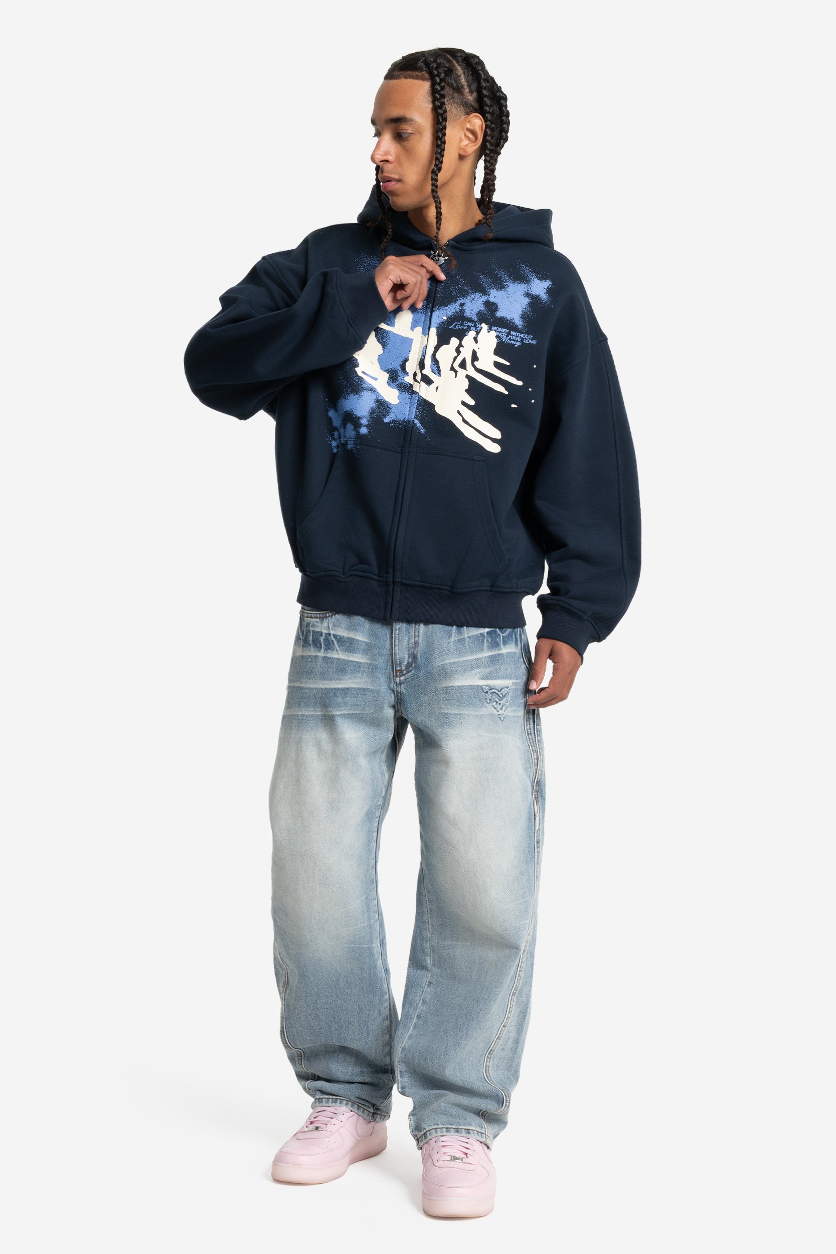 TRANSCENDENTAL ZIP NAVY