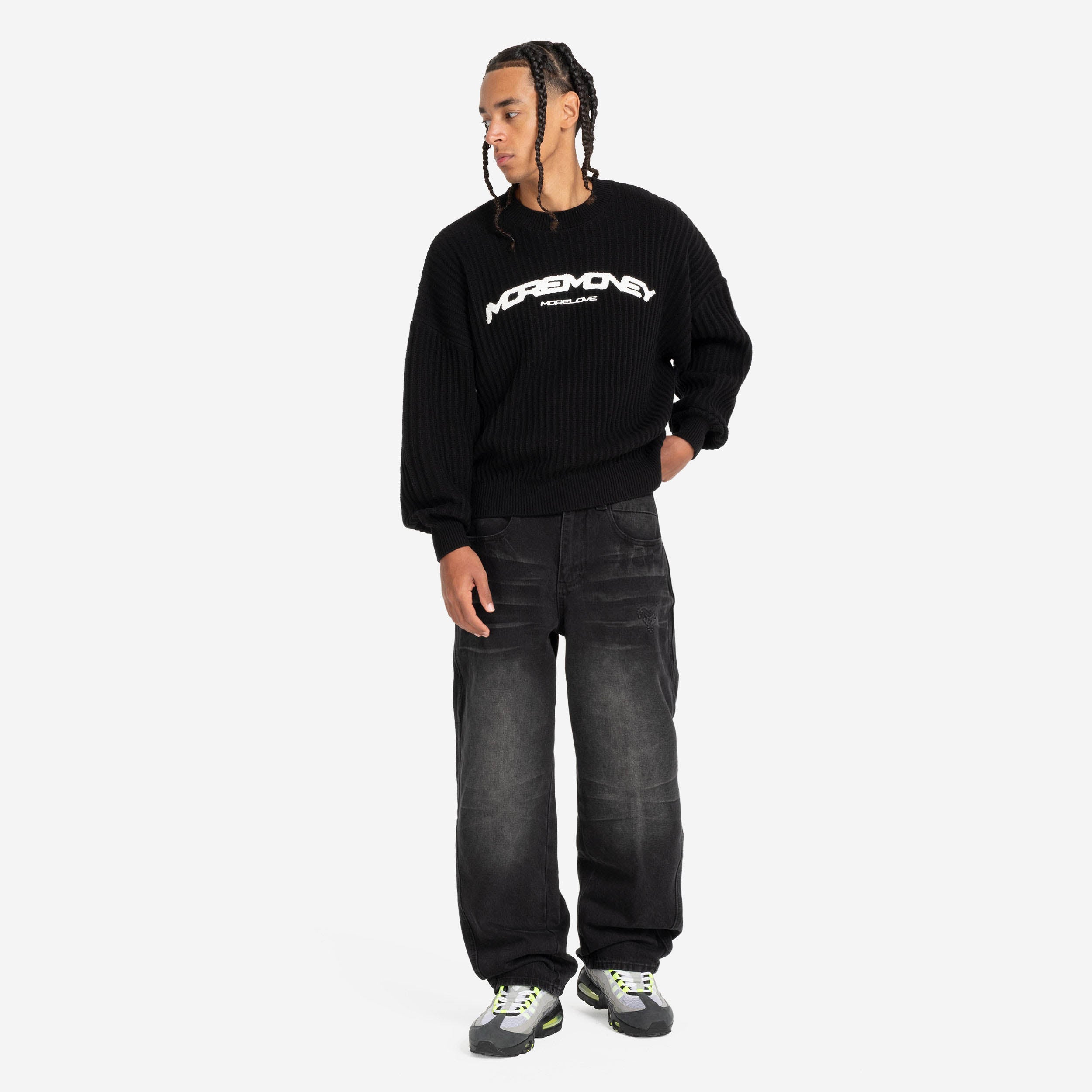 ELITE KNIT SWEATER BLACK