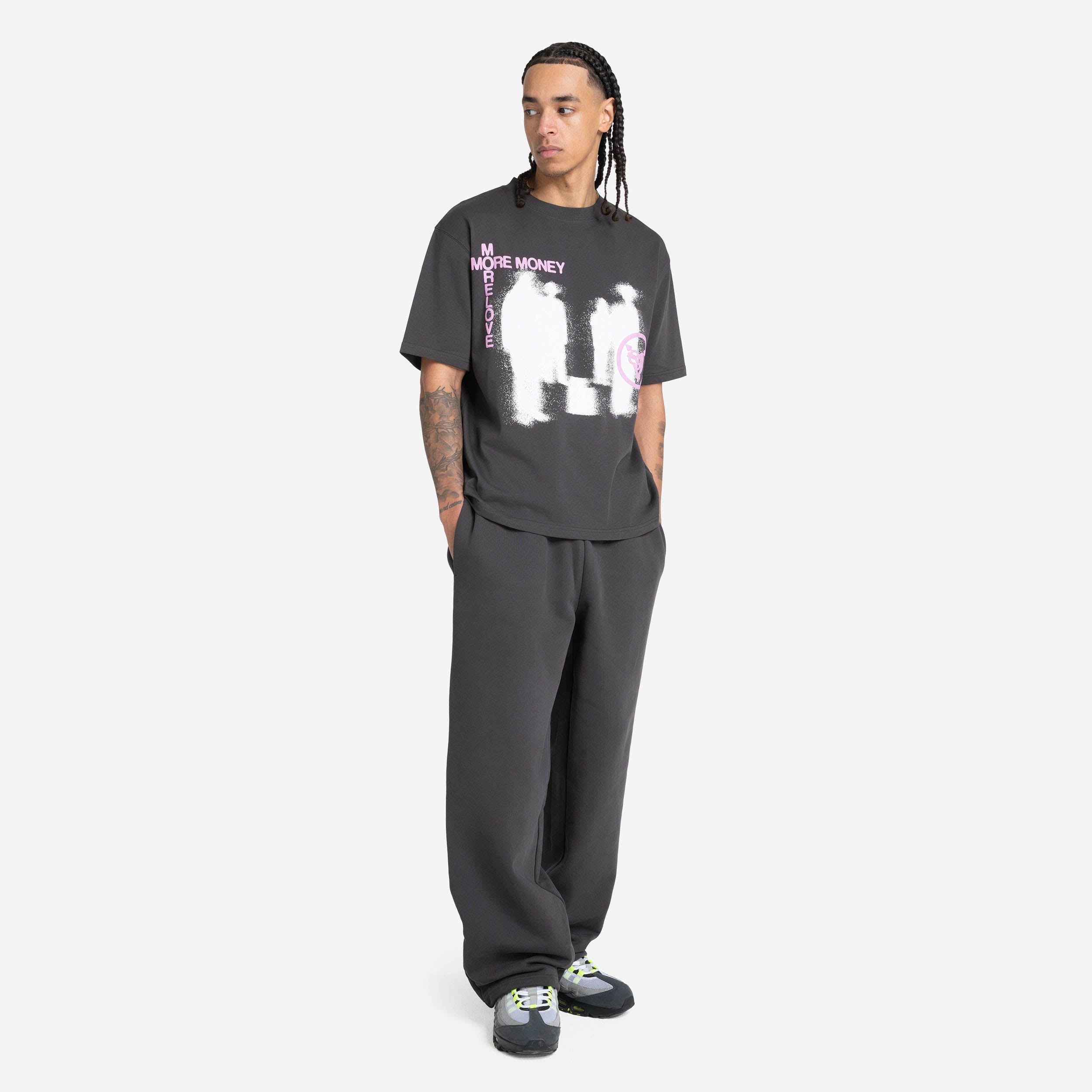 LOST BOND TEE DARK GREY