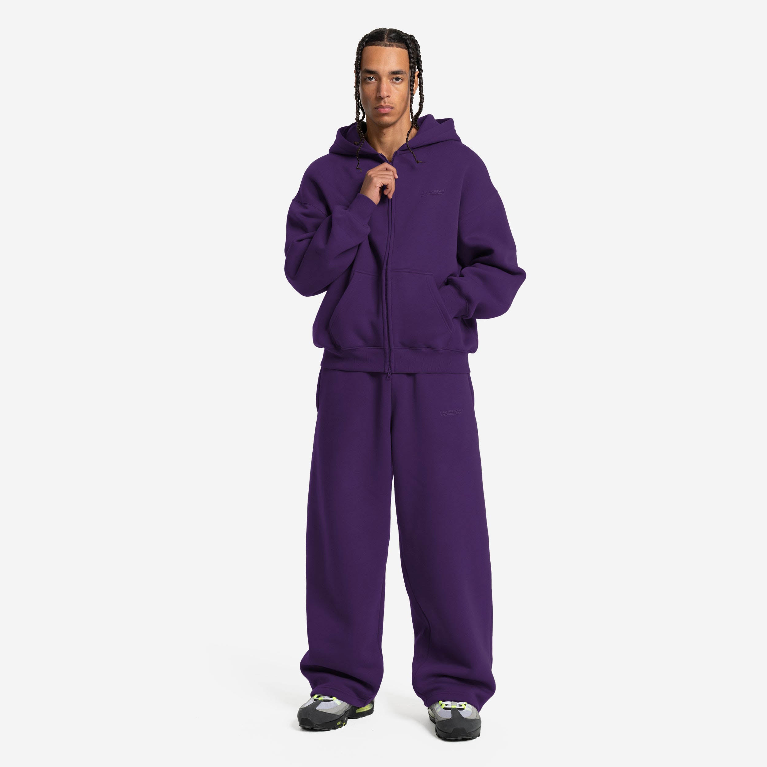 CLOUDS ZIP PURPLE