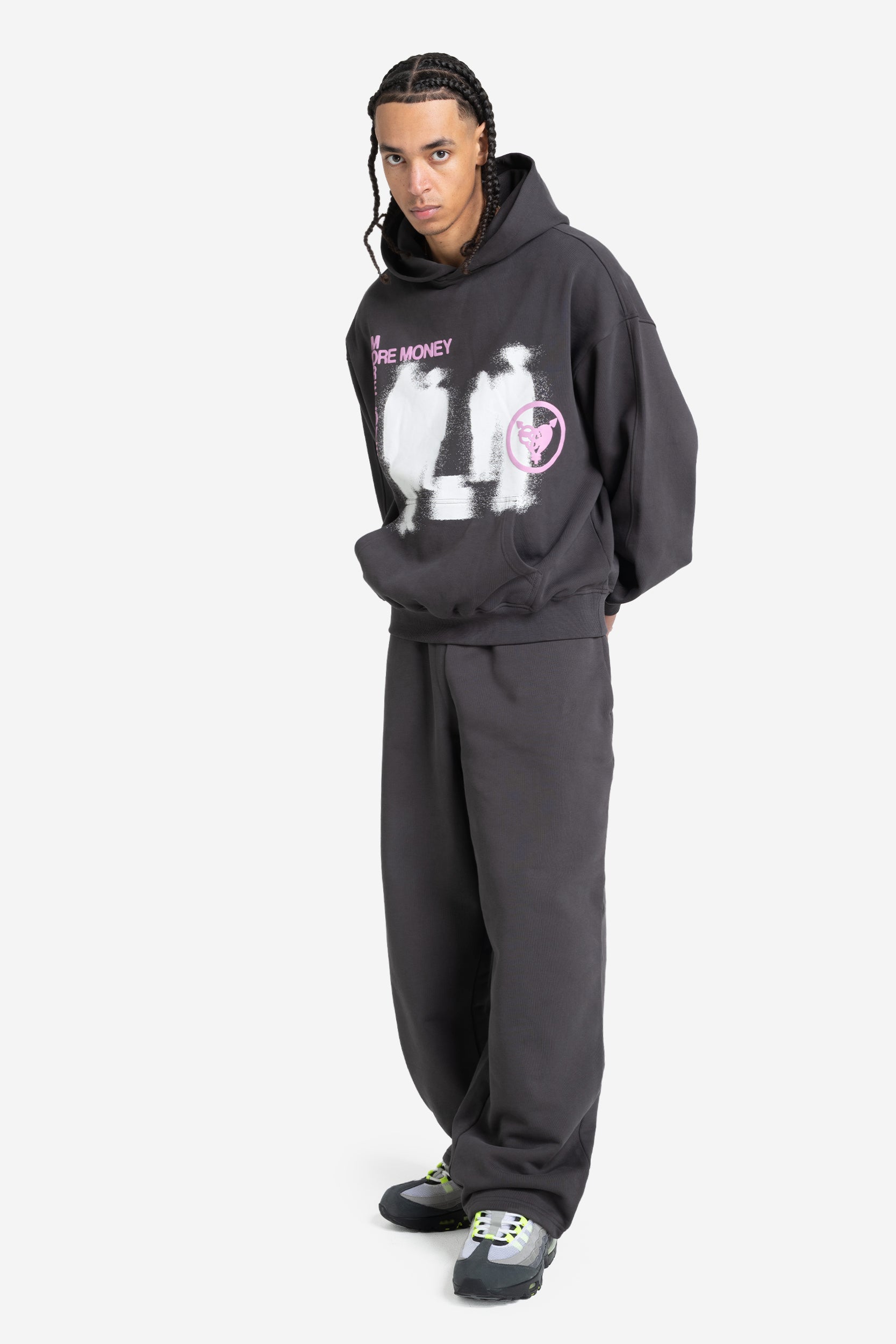 LOST BOND HOODIE DARK GREY