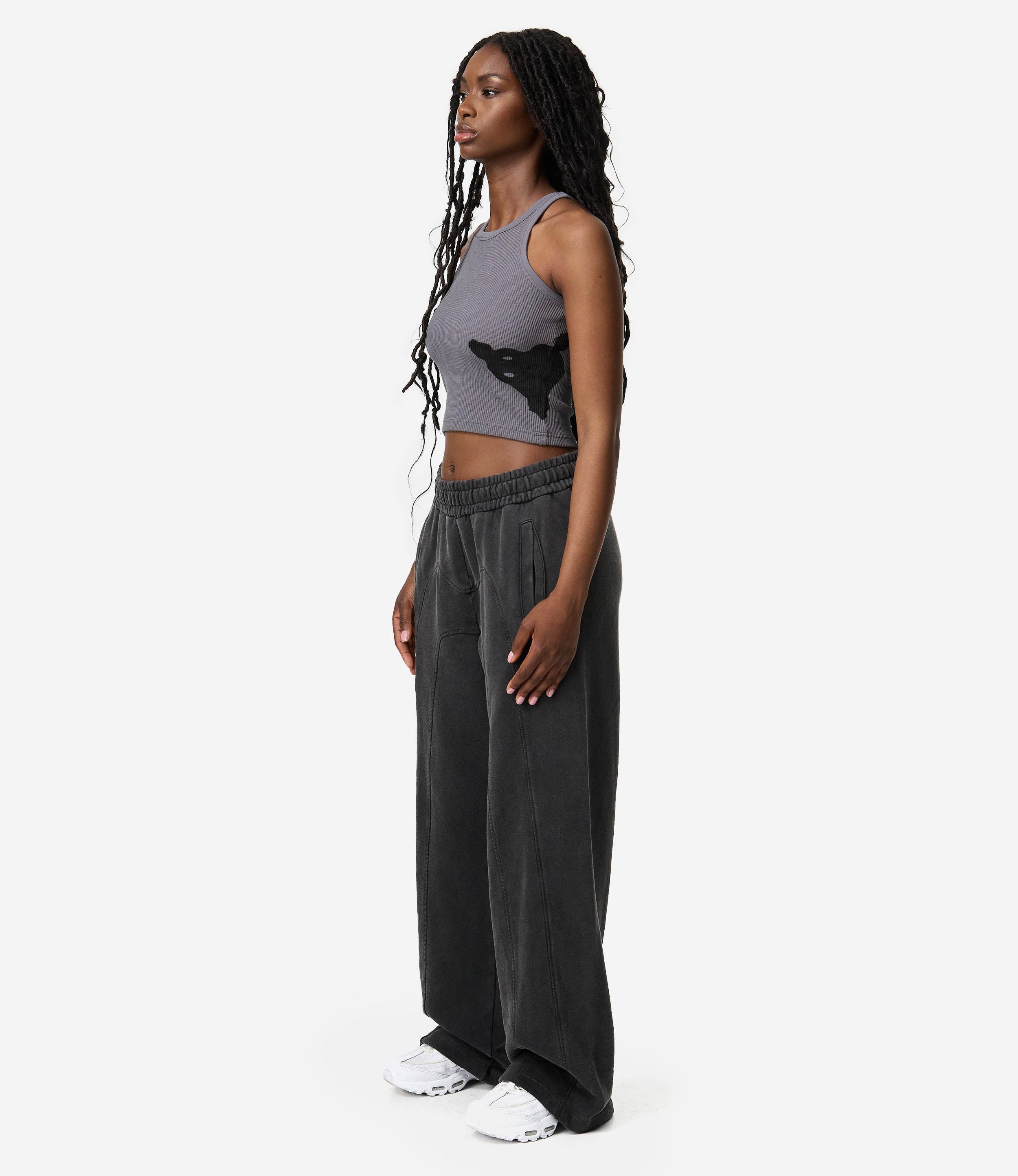 STACKS CROP TOP BLACK