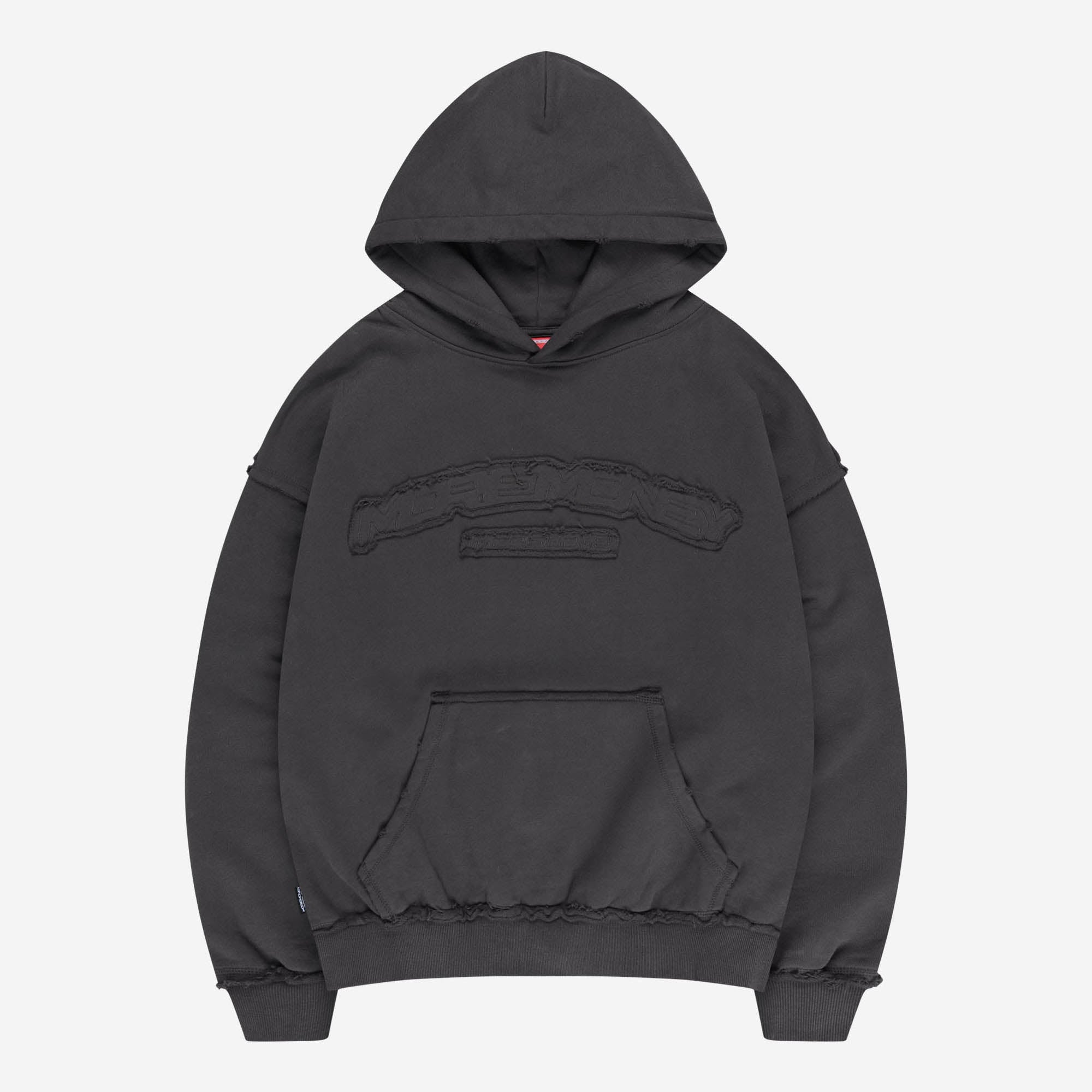 ROUGH HOODIE DARK GREY