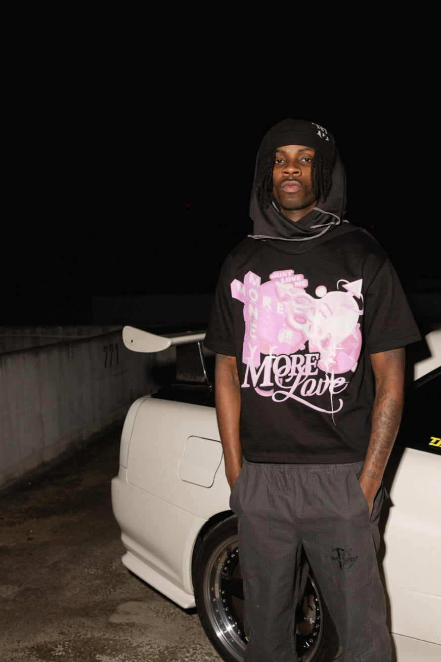 MORE LOVE TEE BLACK